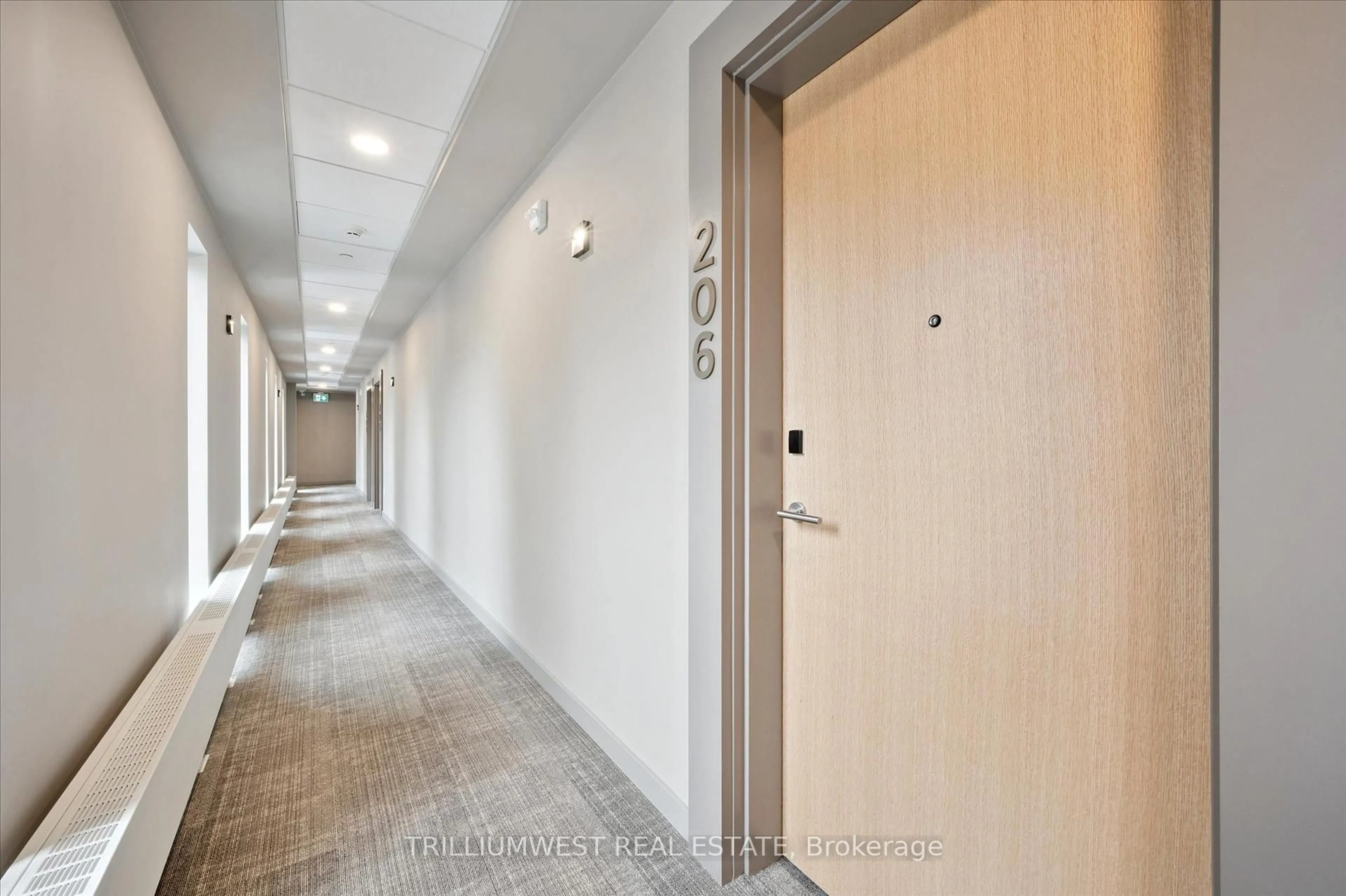 Indoor foyer for 51 David St #206, Kitchener Ontario N2G 0E8