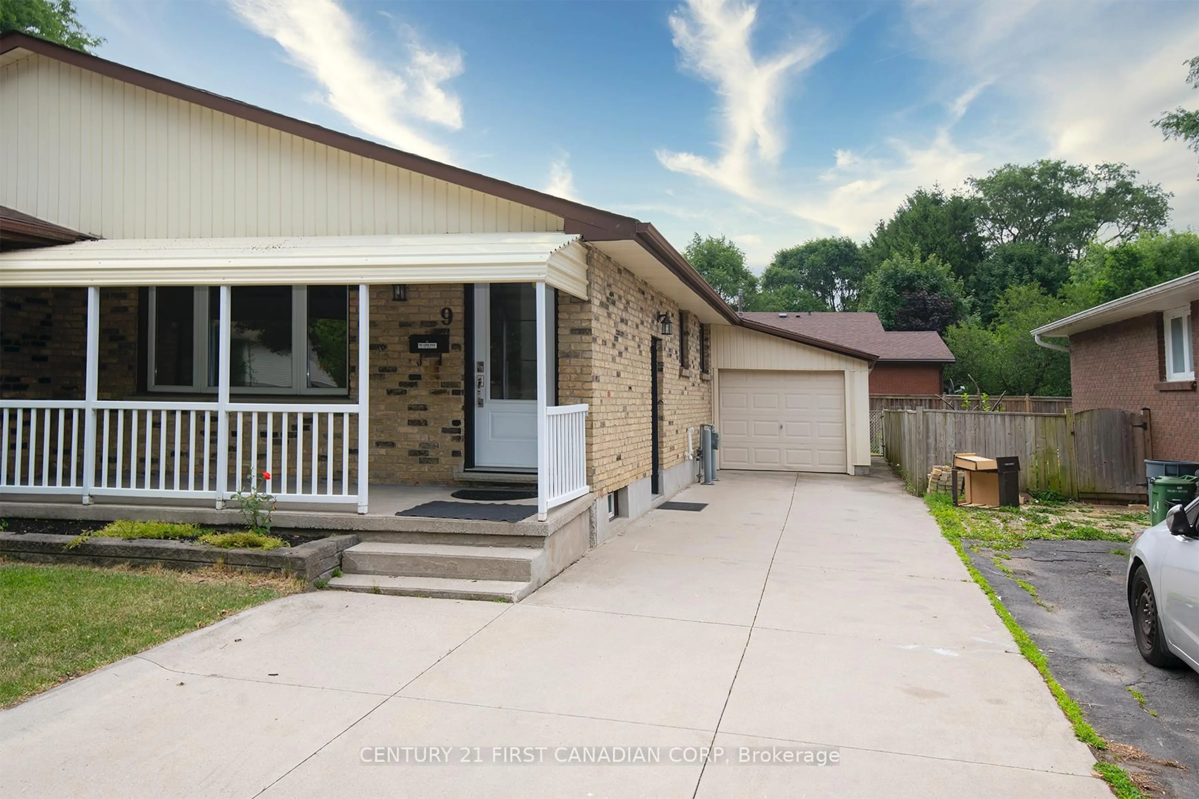 Home with brick exterior material, street for 9 Tilipe Rd, London East Ontario N5Z 2X3