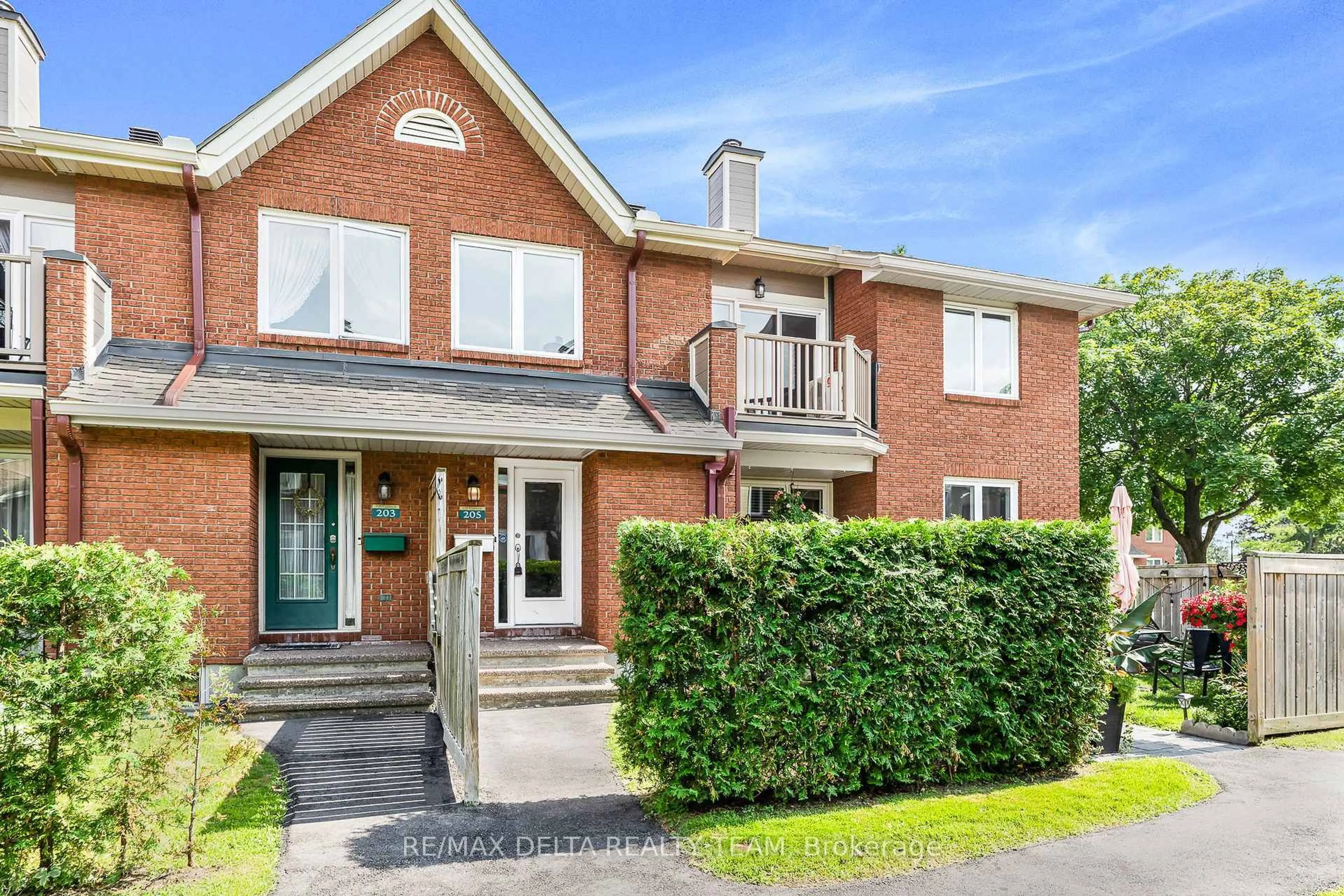 Home with brick exterior material, street for 520 Canteval Terr #205, Ottawa Ontario K4A 2C9