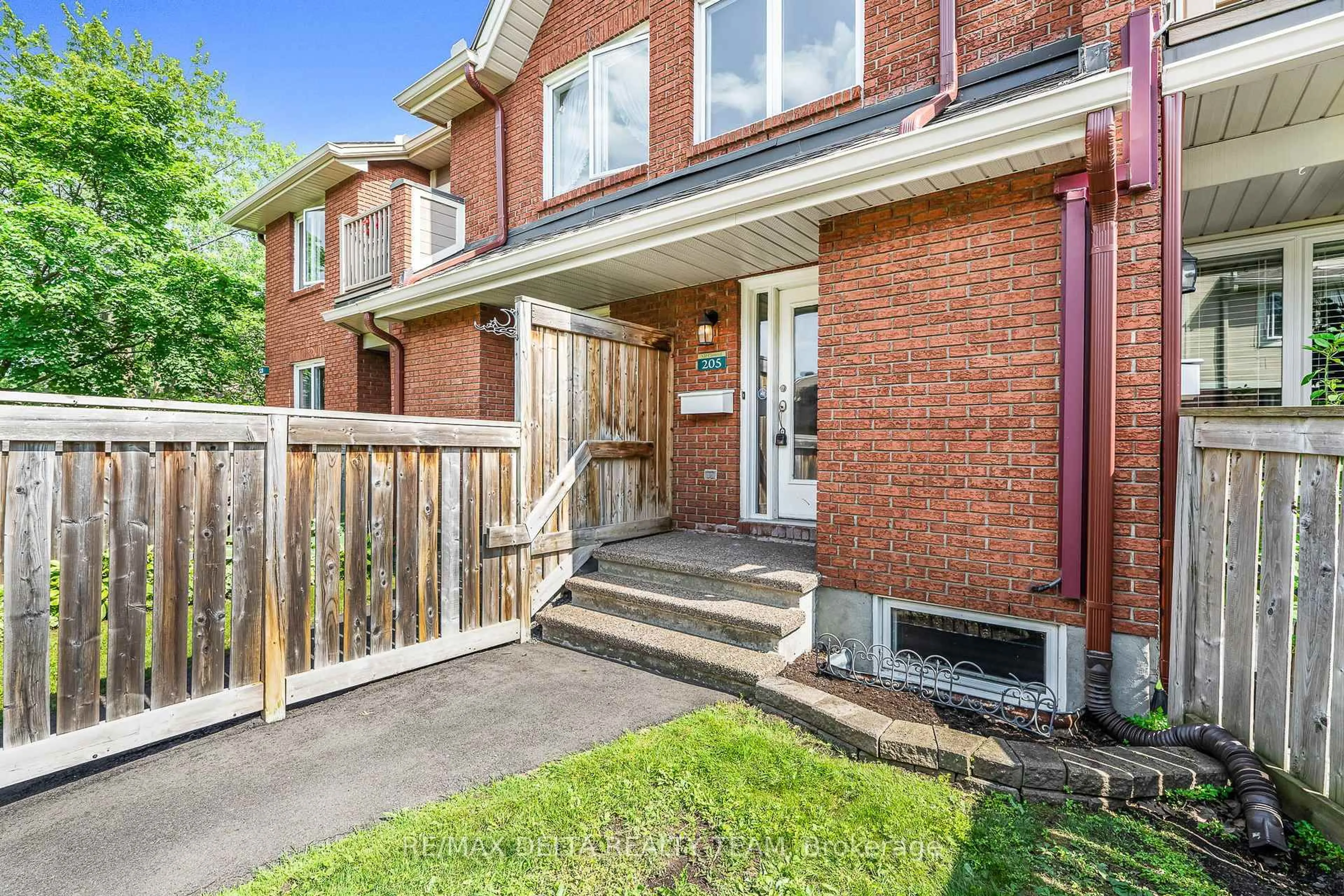 Home with brick exterior material, street for 520 Canteval Terr #205, Ottawa Ontario K4A 2C9
