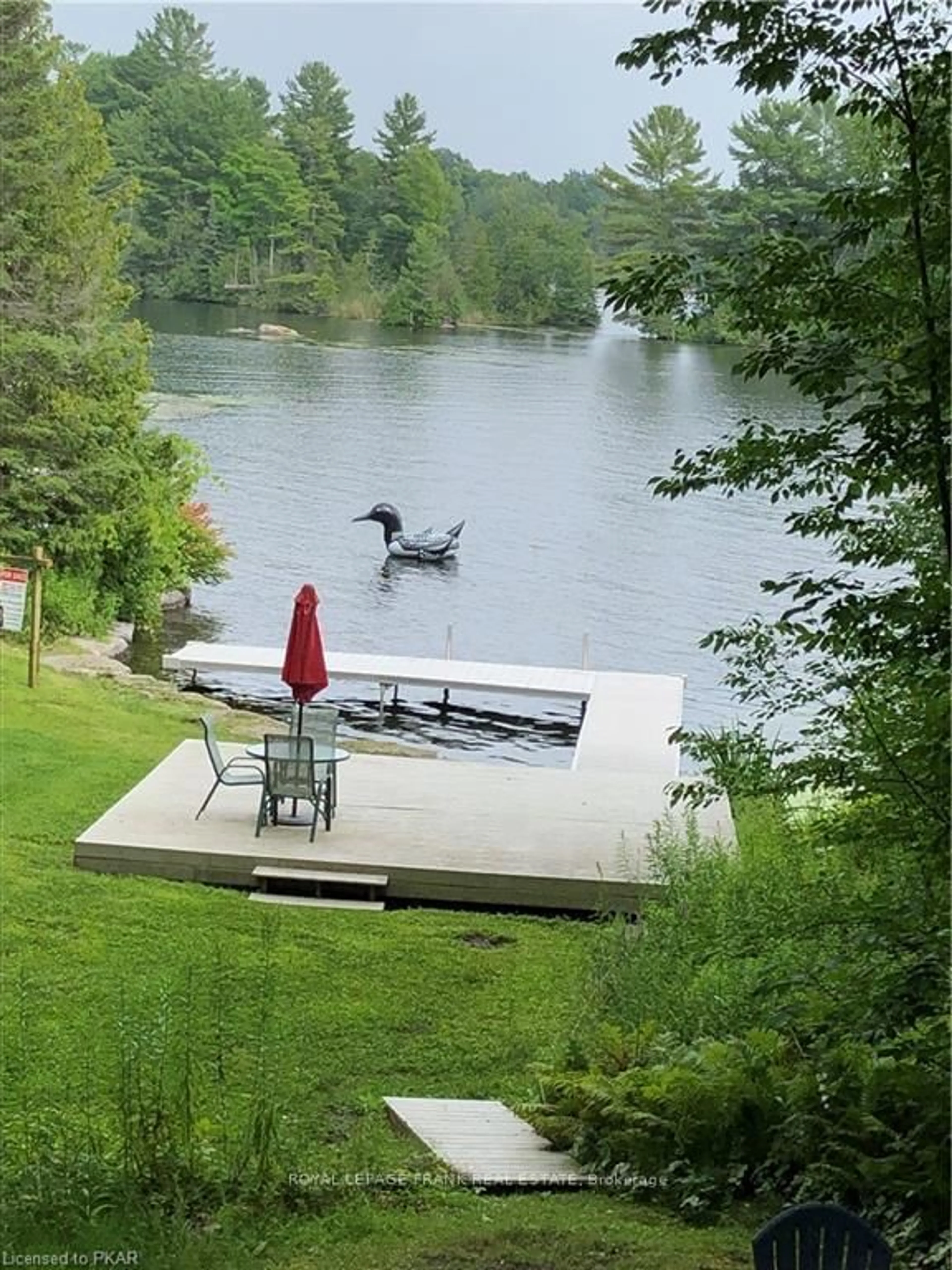 Patio, water/lake/river/ocean view for 11 Fire Route 27, Trent Lakes Ontario K0L 1J0