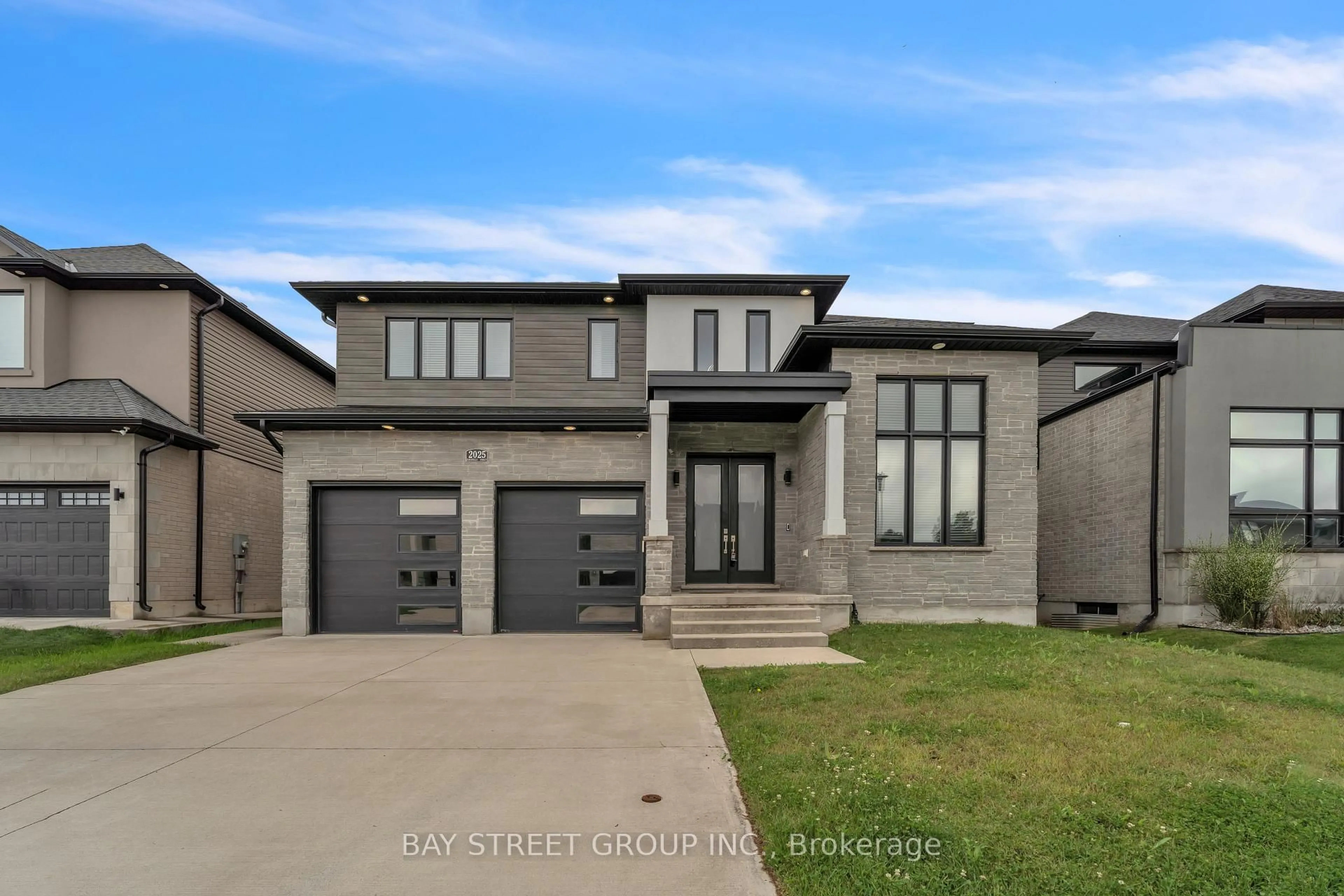 Home with brick exterior material, street for 2025 BAKERVILLA St, London South Ontario N6P 0E9