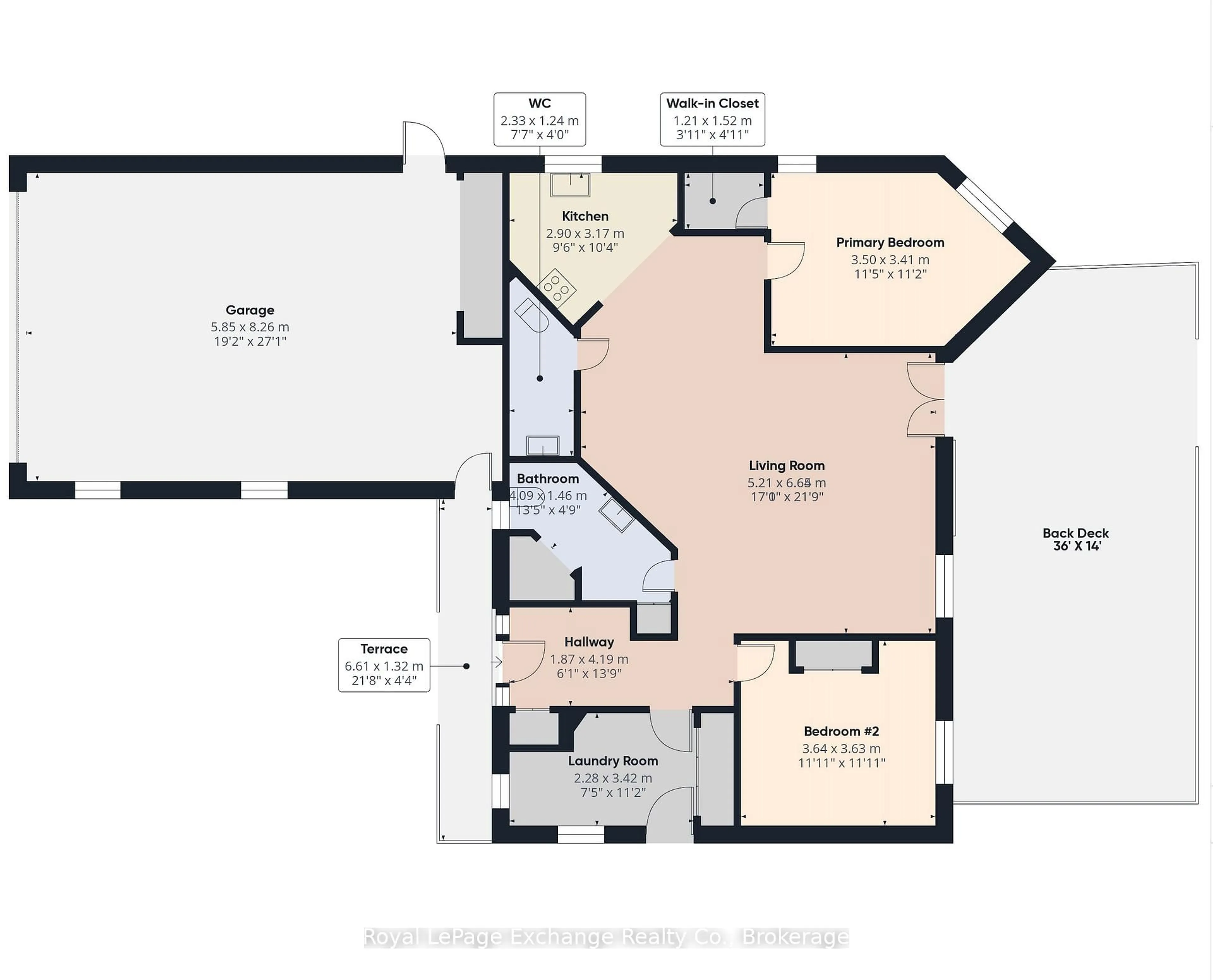 Floor plan for 357 Tyendinaga Dr, Saugeen Shores Ontario N0H 2L0