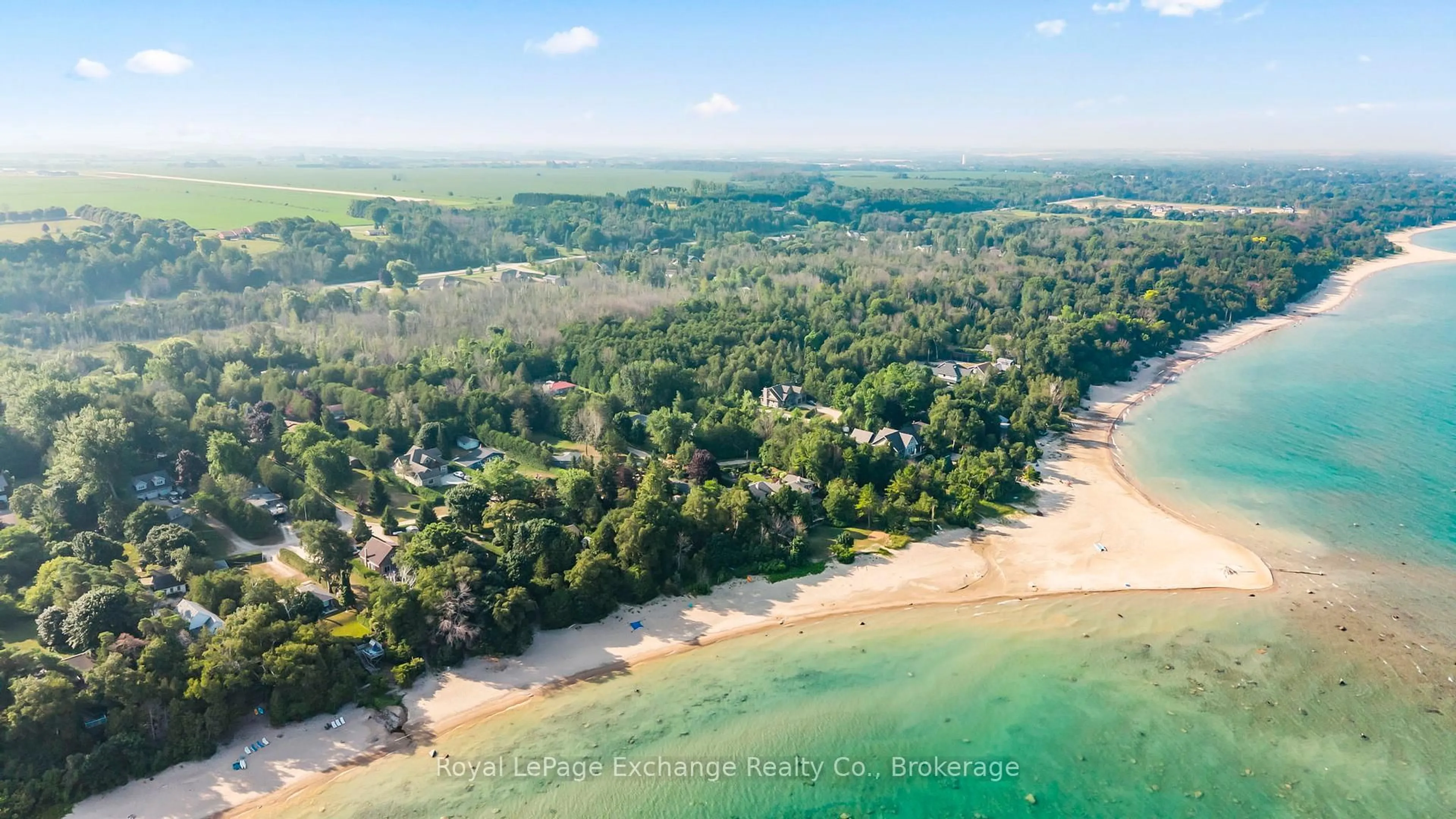 A pic from outside/outdoor area/front of a property/back of a property/a pic from drone, water/lake/river/ocean view for 10 Jarrell Lane, Kincardine Ontario N2Z 2X8