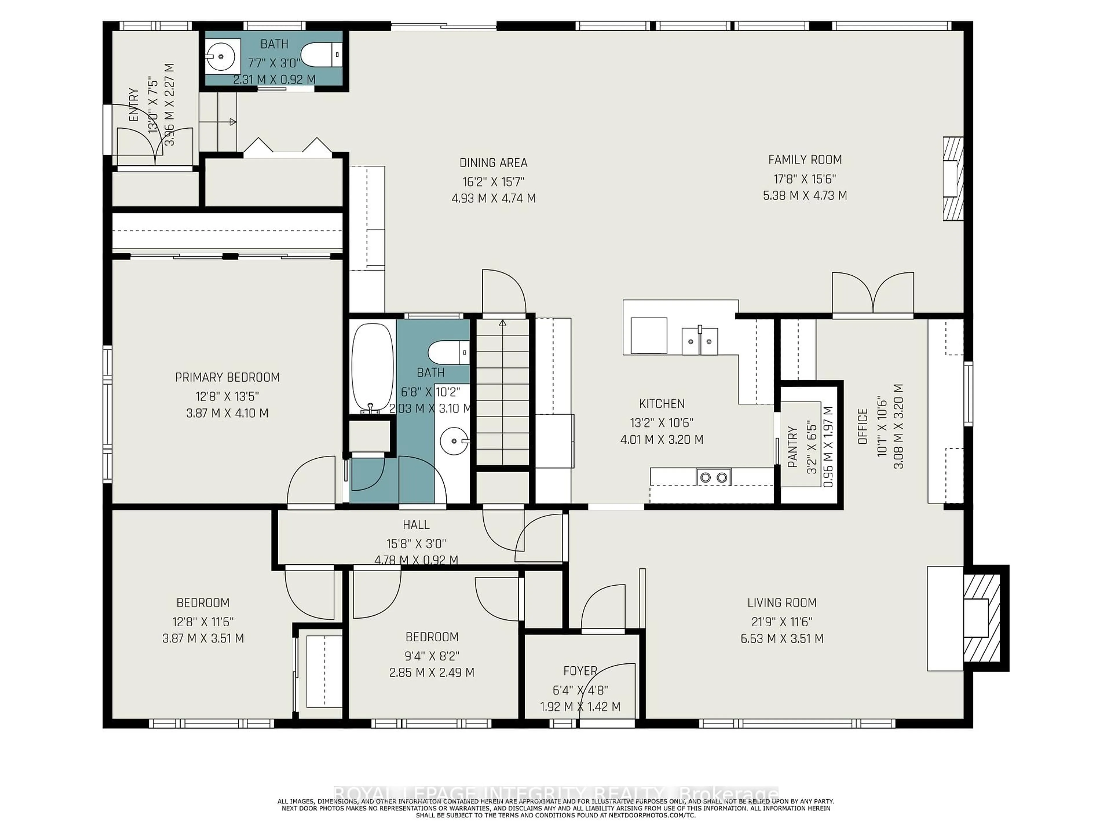 Floor plan for 16 Ember Glow Crt, Ottawa Ontario K2S 1C3