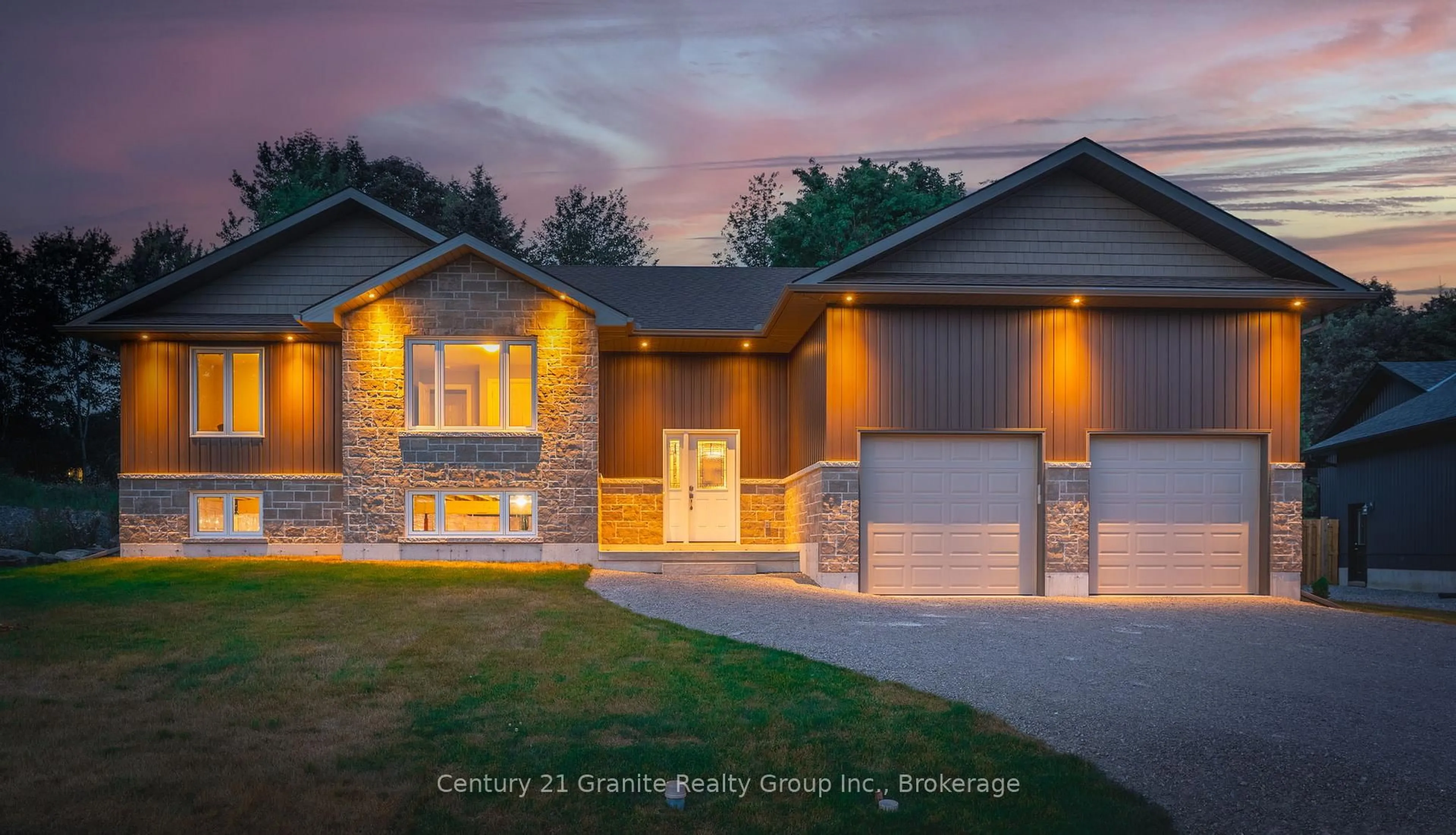 Home with brick exterior material, street for 7 Marluc Ave, Minden Hills Ontario K0M 2K0