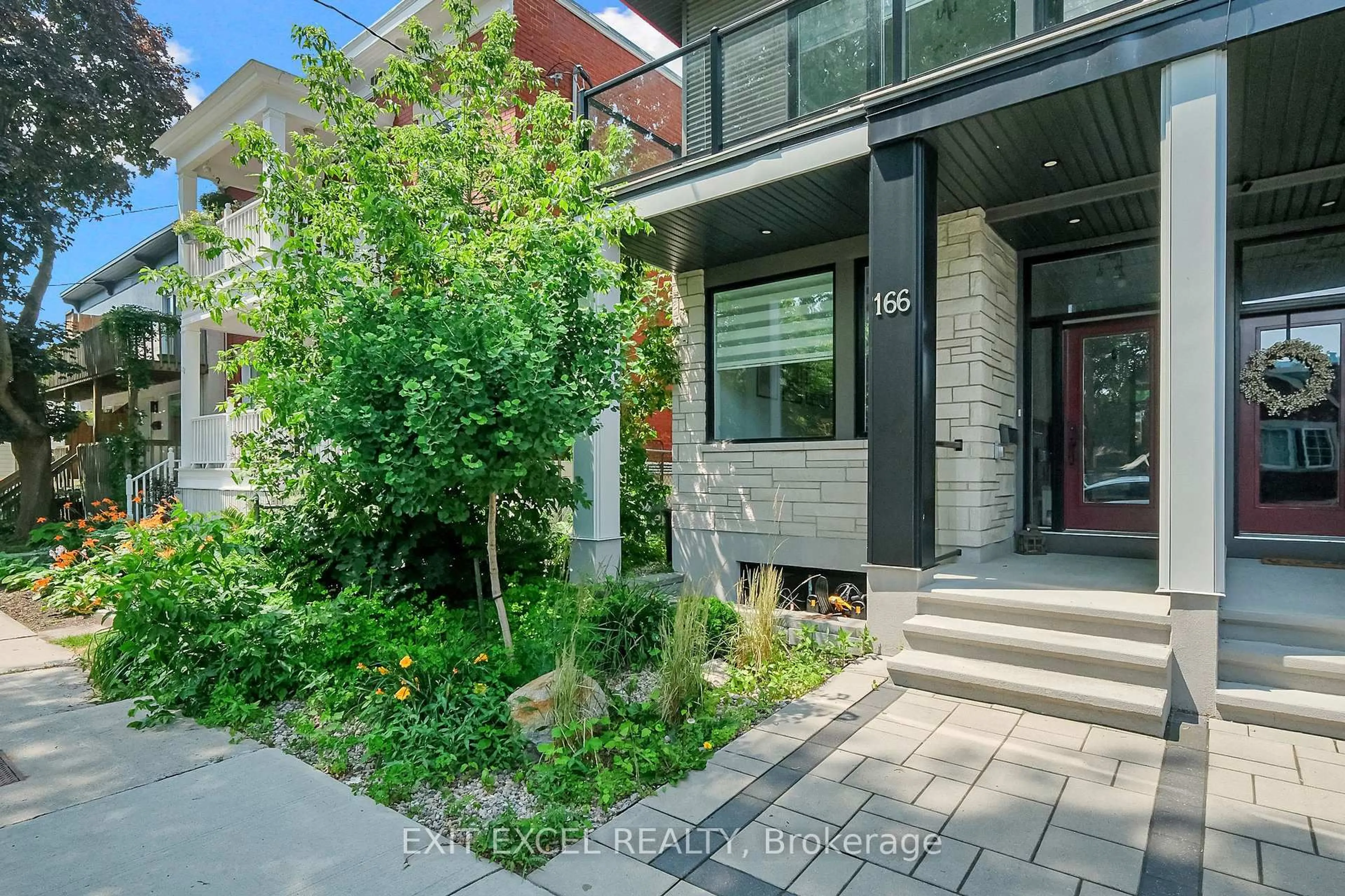 Home with brick exterior material, street for 166 Ivy Cres, Ottawa Ontario K1M 1X6
