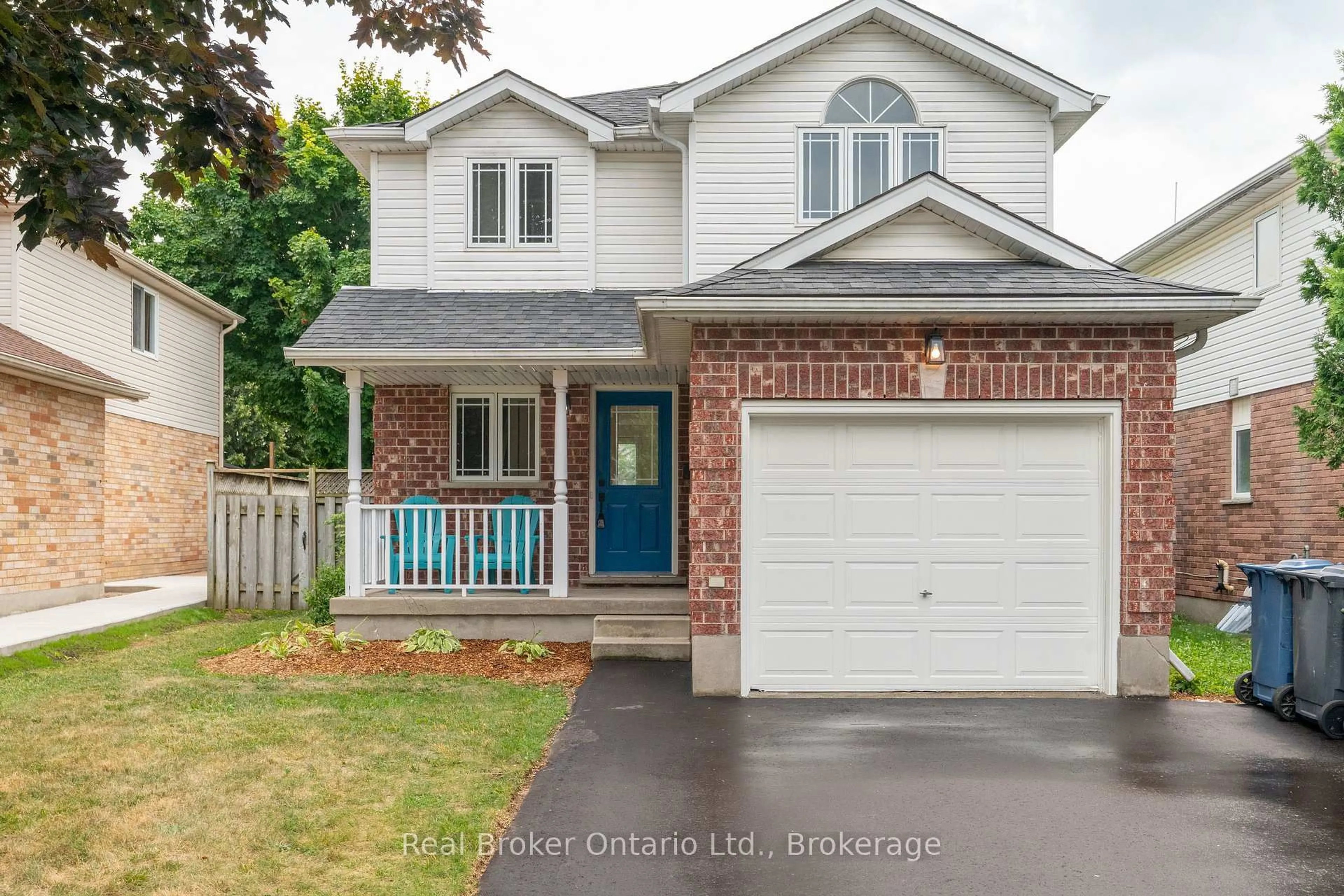 Home with brick exterior material, street for 41 Candlewood Dr, Guelph Ontario N1K 1T5