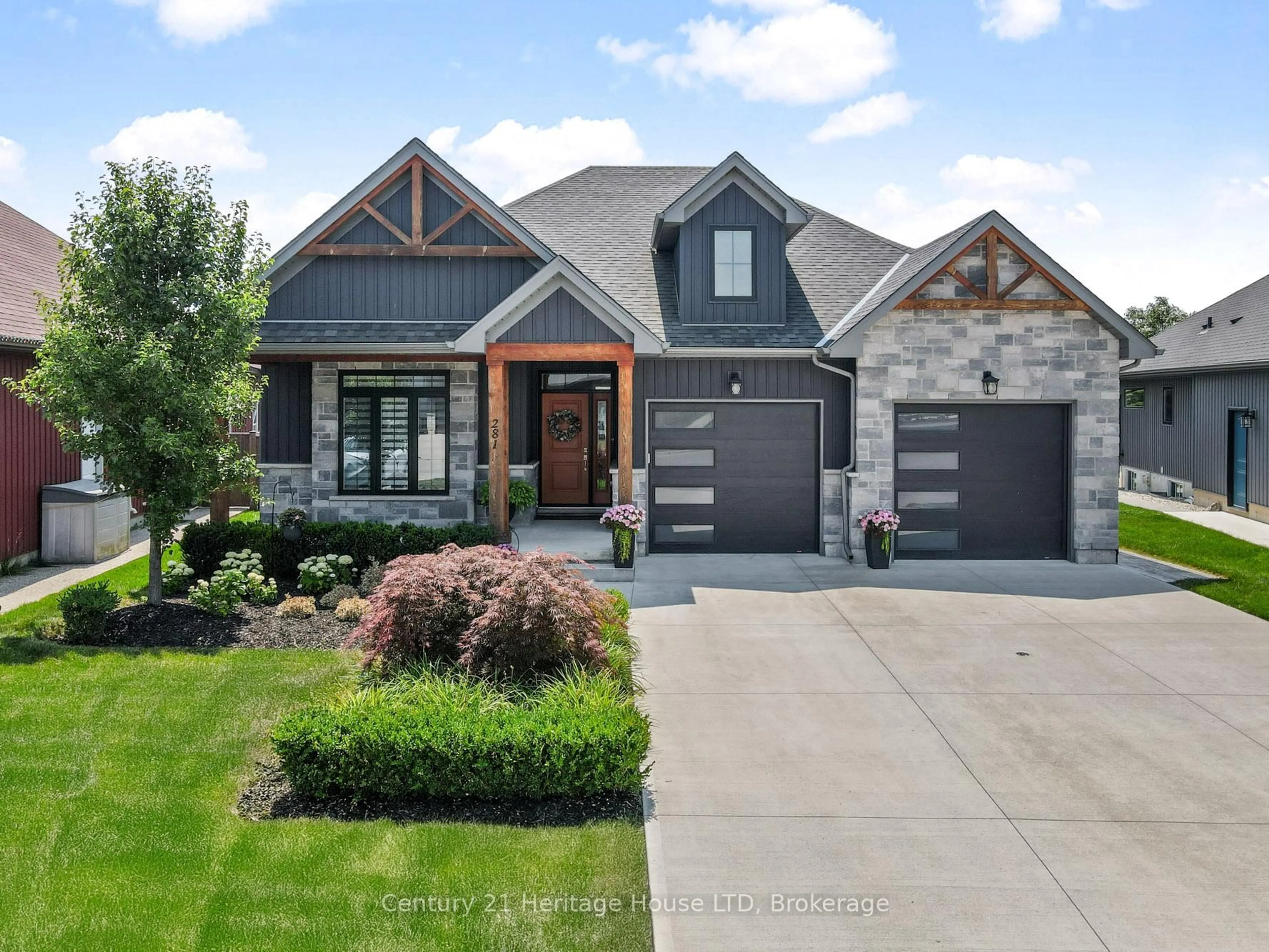 Home with brick exterior material, street for 281 REGATTA Dr, Welland Ontario L3B 6E7