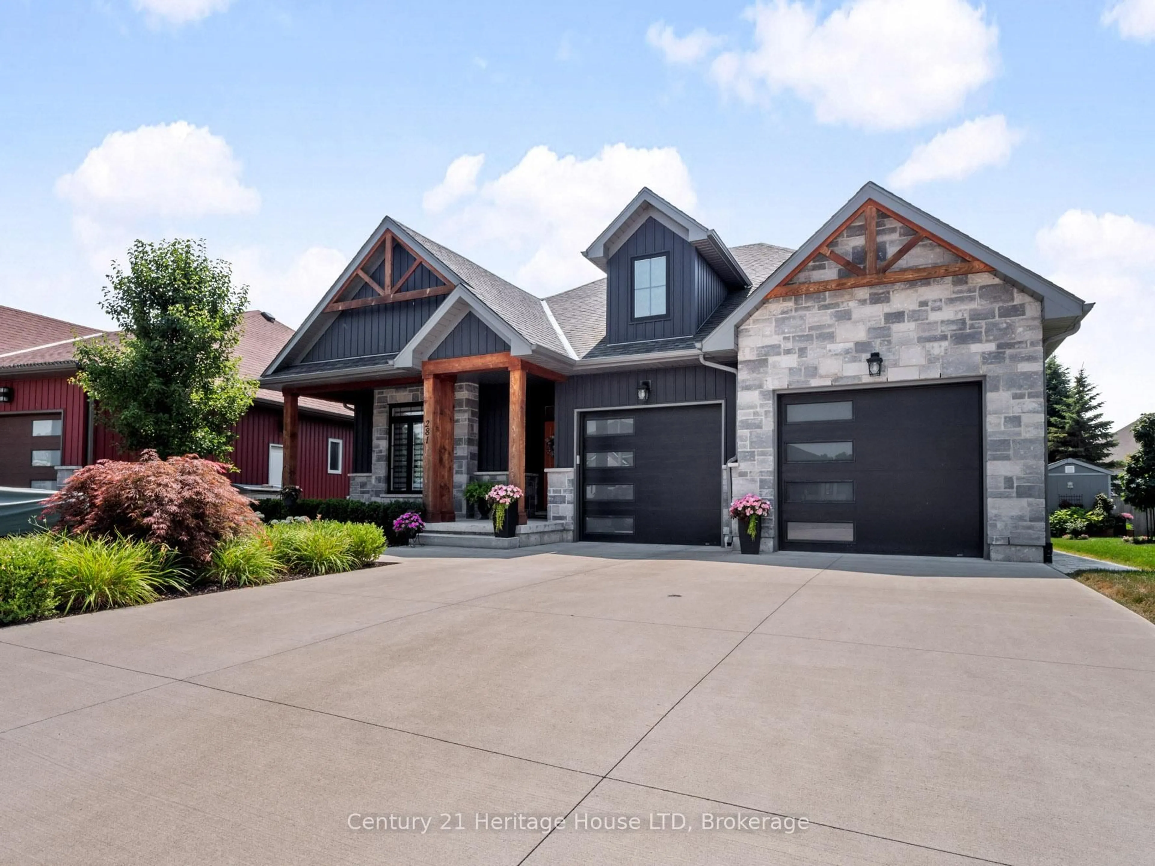 Home with brick exterior material, street for 281 REGATTA Dr, Welland Ontario L3B 6E7