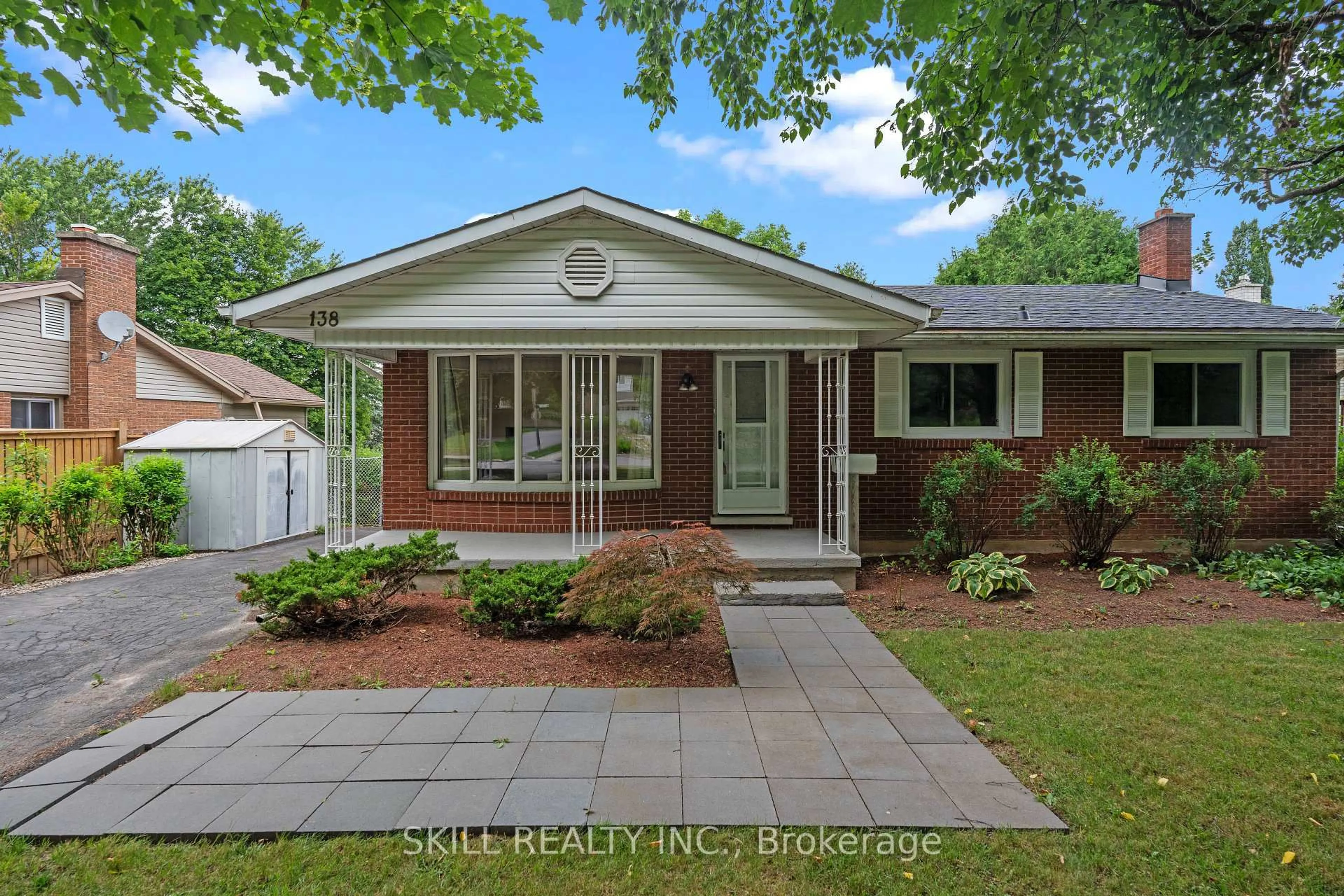 Home with brick exterior material, street for 138 Chelford Cres, Waterloo Ontario N2J 3T5