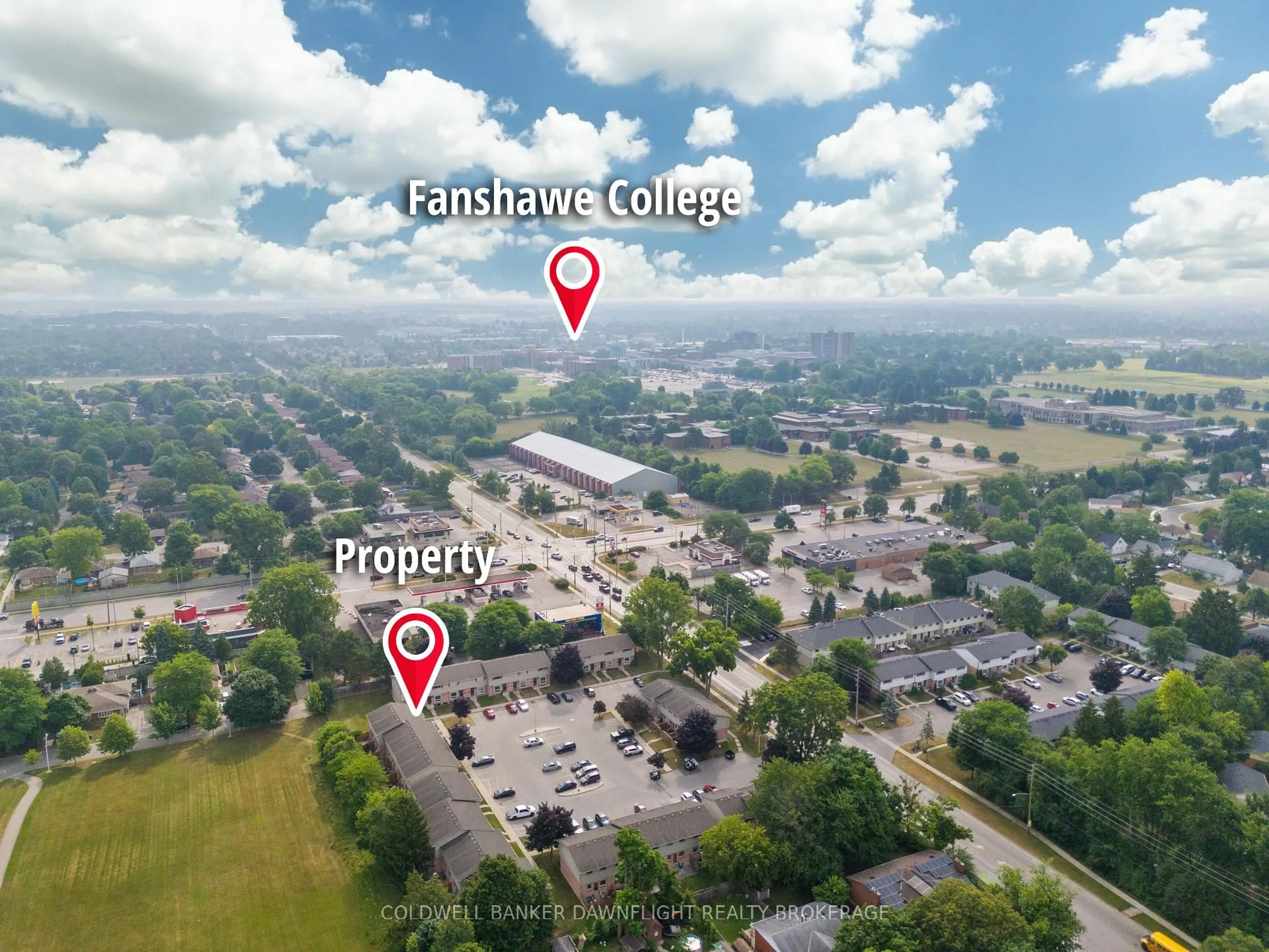 Picture of a map for 1200 Cheapside St #20, London East Ontario N5Y 5J6
