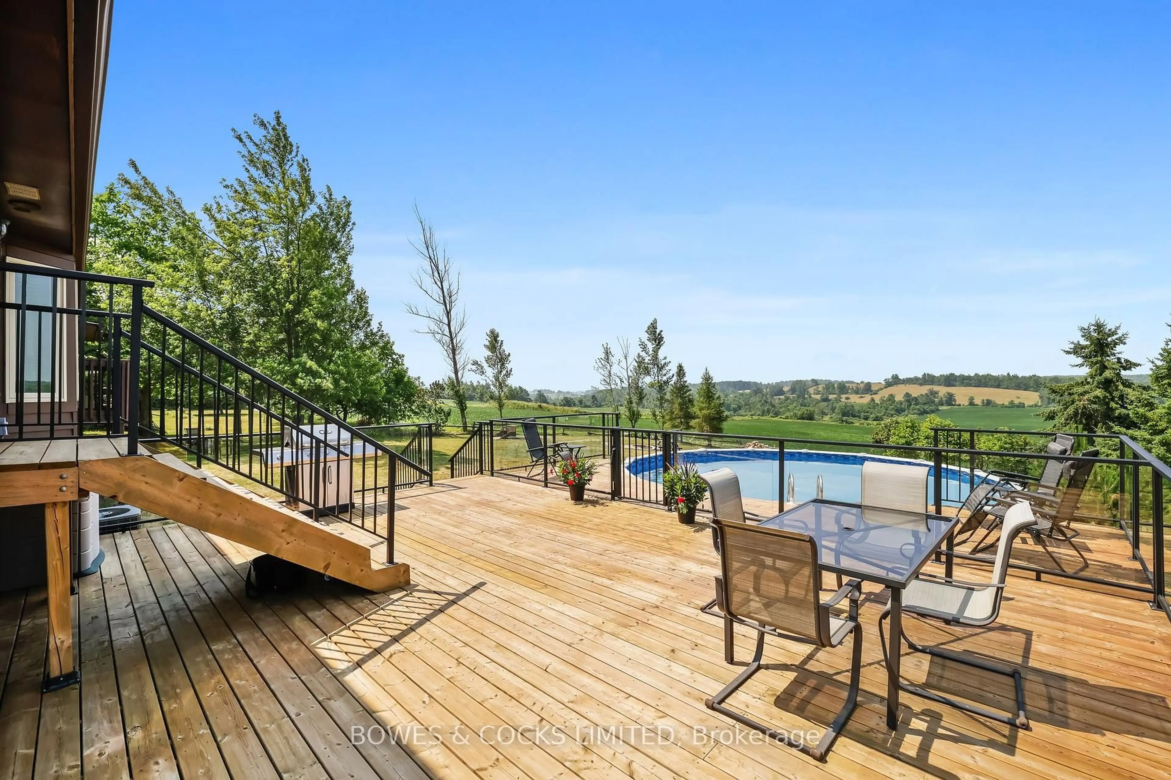 Patio, water/lake/river/ocean view for 1034 Serpent Mounds Rd, Otonabee-South Monaghan Ontario K0L 2G0