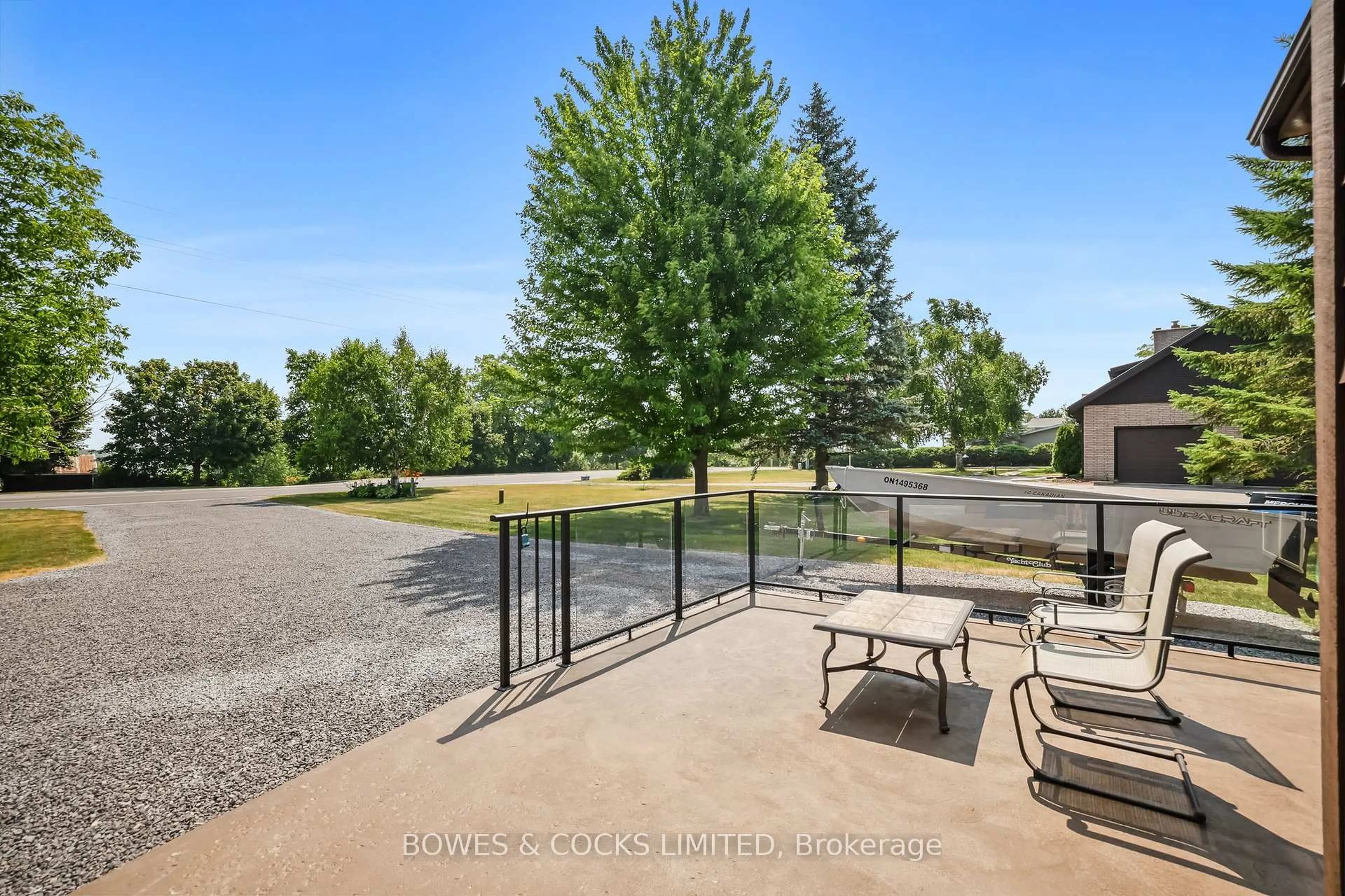 Patio, unknown for 1034 Serpent Mounds Rd, Otonabee-South Monaghan Ontario K0L 2G0