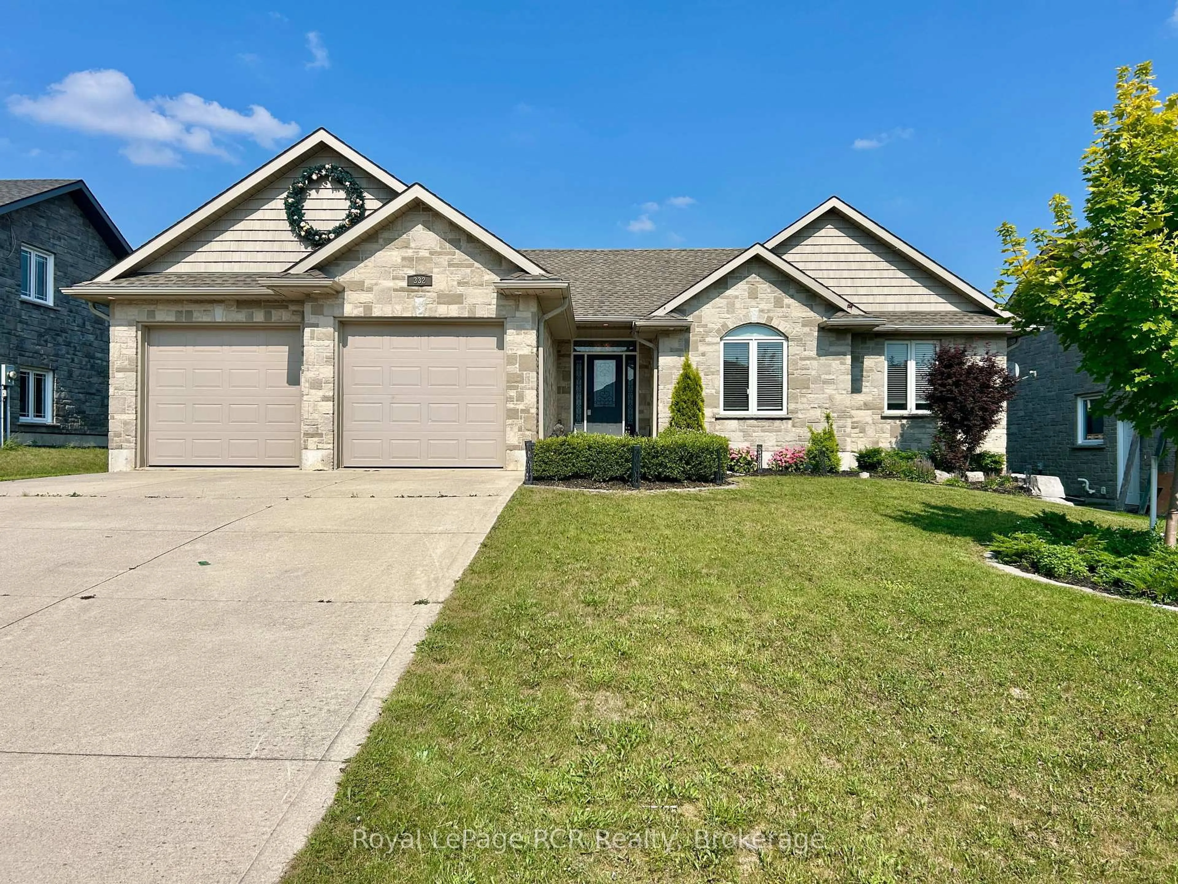 Home with brick exterior material, street for 332 Westwood Dr, Brockton Ontario N0G 2V0