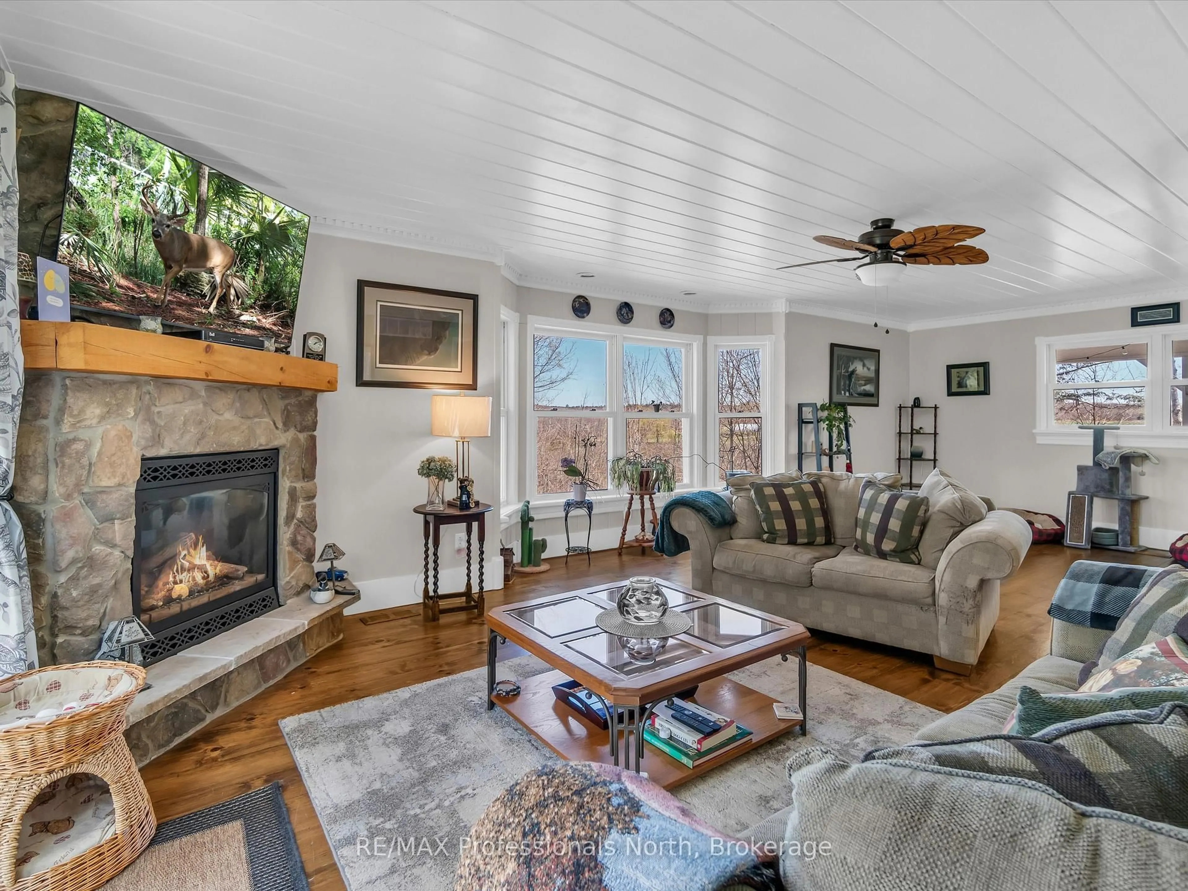 Living room with furniture, unknown for 1123 Ziska Rd, Muskoka Lakes Ontario P1L 1W8