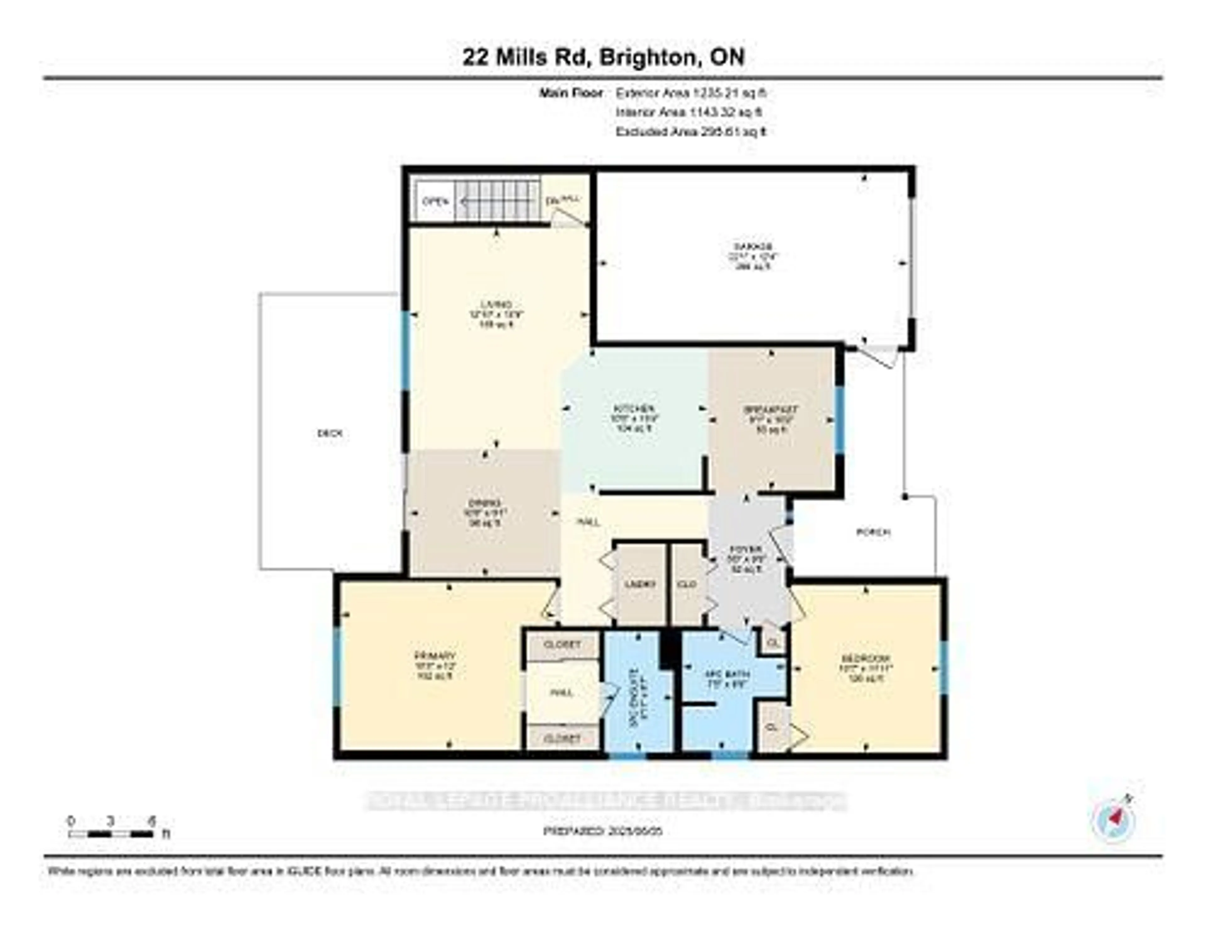 Floor plan for 22 Mills Rd, Brighton Ontario K0K 1H0