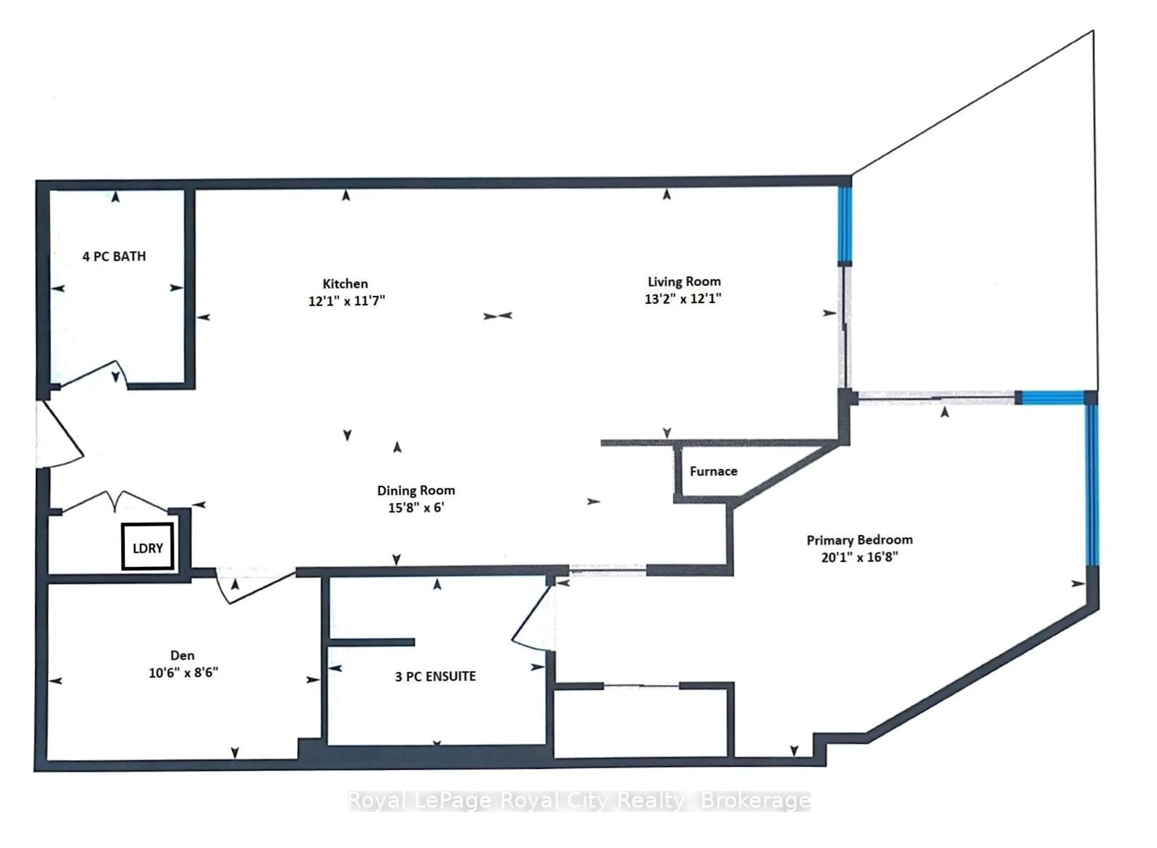 Floor plan for 6523 Wellington 7 Rd #425, Centre Wellington Ontario N0B 1S0