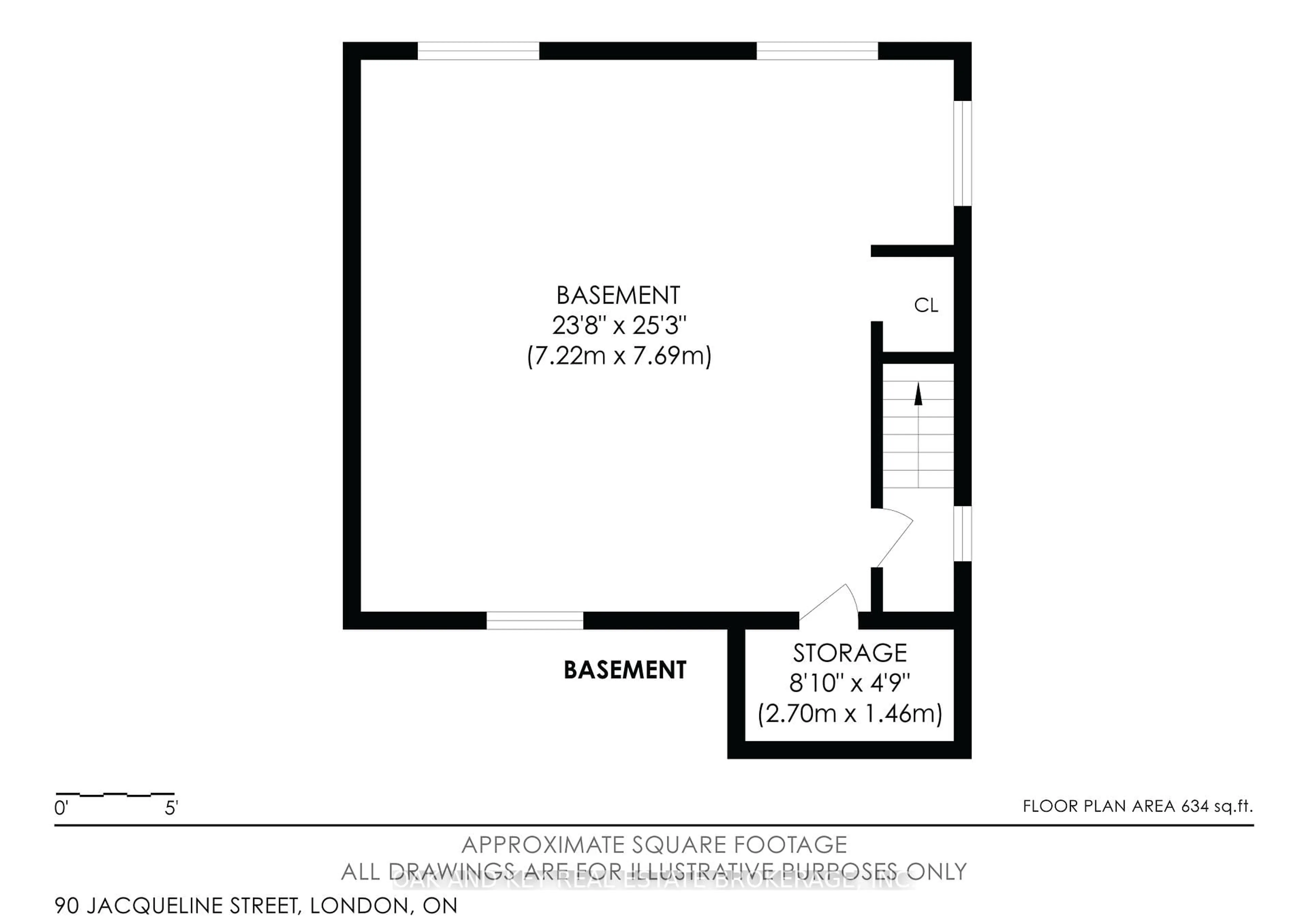 Floor plan for 90 Jacqueline St, London South Ontario N5Z 3P7