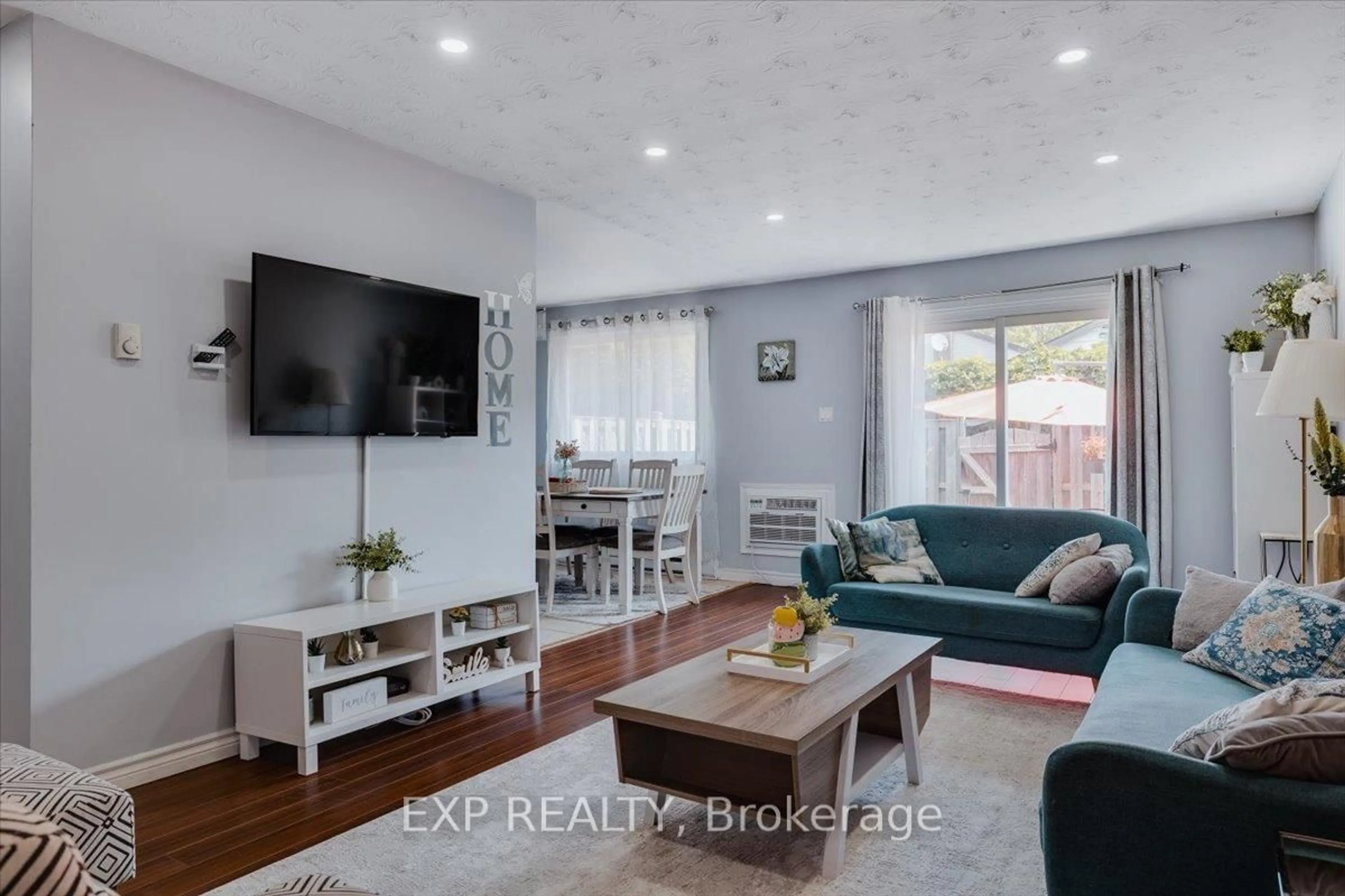 Living room with furniture, unknown for 300 Traynor Ave #14, Kitchener Ontario N2C 2J1