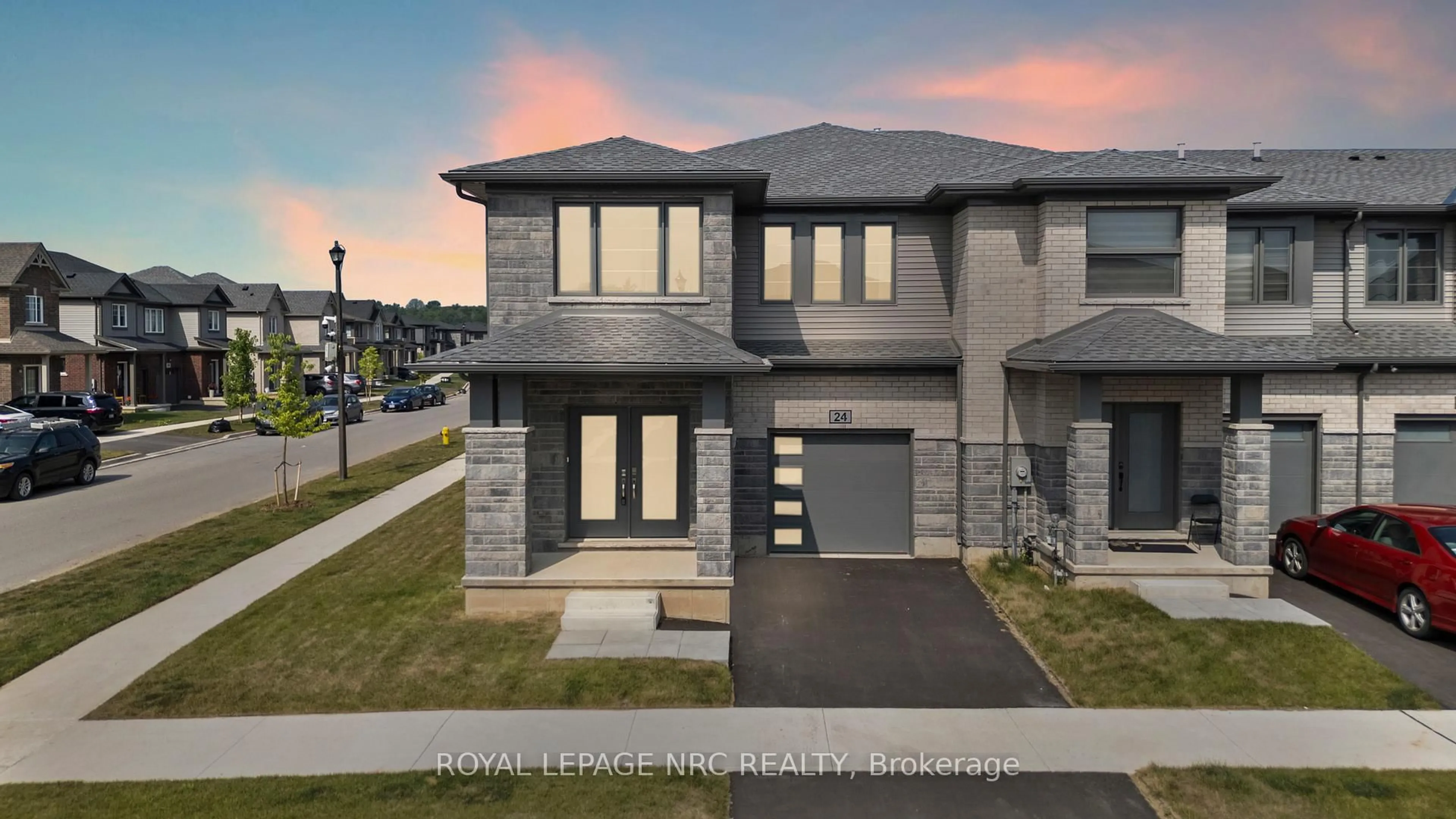 Home with brick exterior material, street for 24 Samuel Ave, Pelham Ontario L3B 5N5
