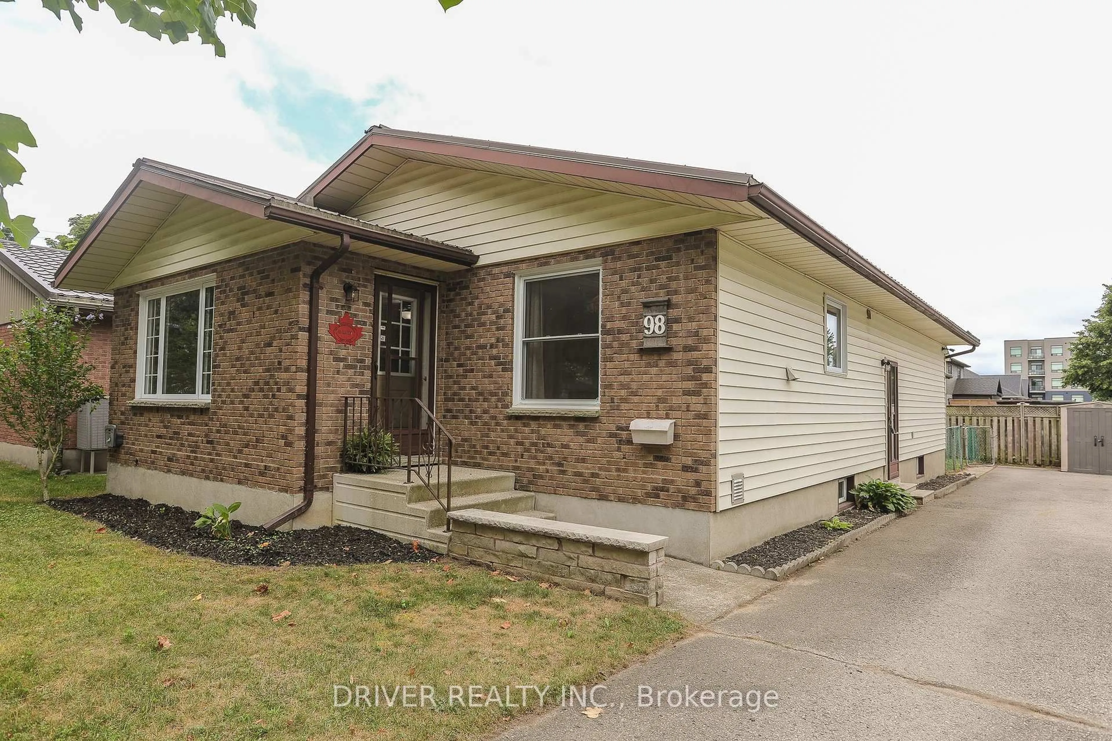 Home with brick exterior material, street for 98 CAVERLY Rd, Aylmer Ontario N5H 2P4