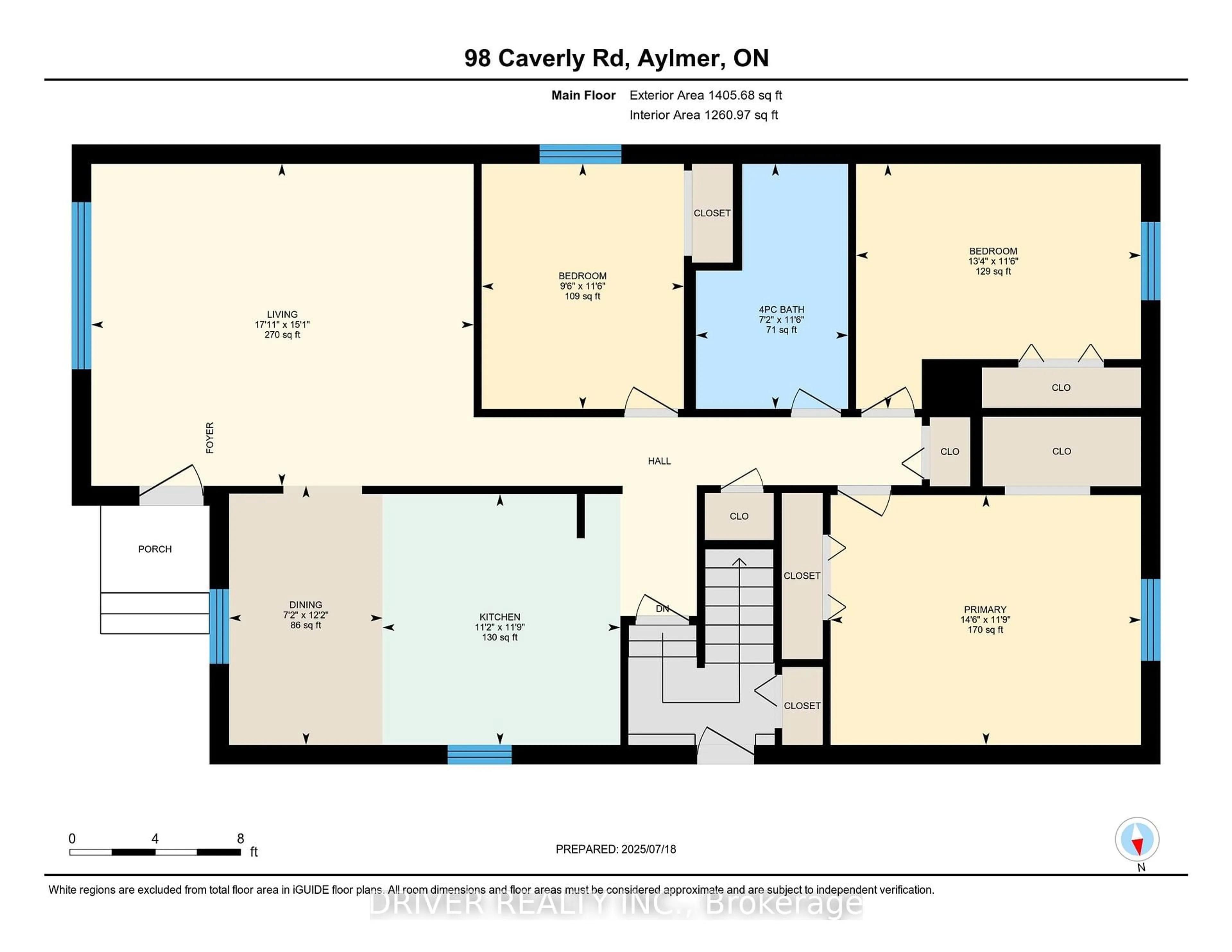 Floor plan for 98 CAVERLY Rd, Aylmer Ontario N5H 2P4