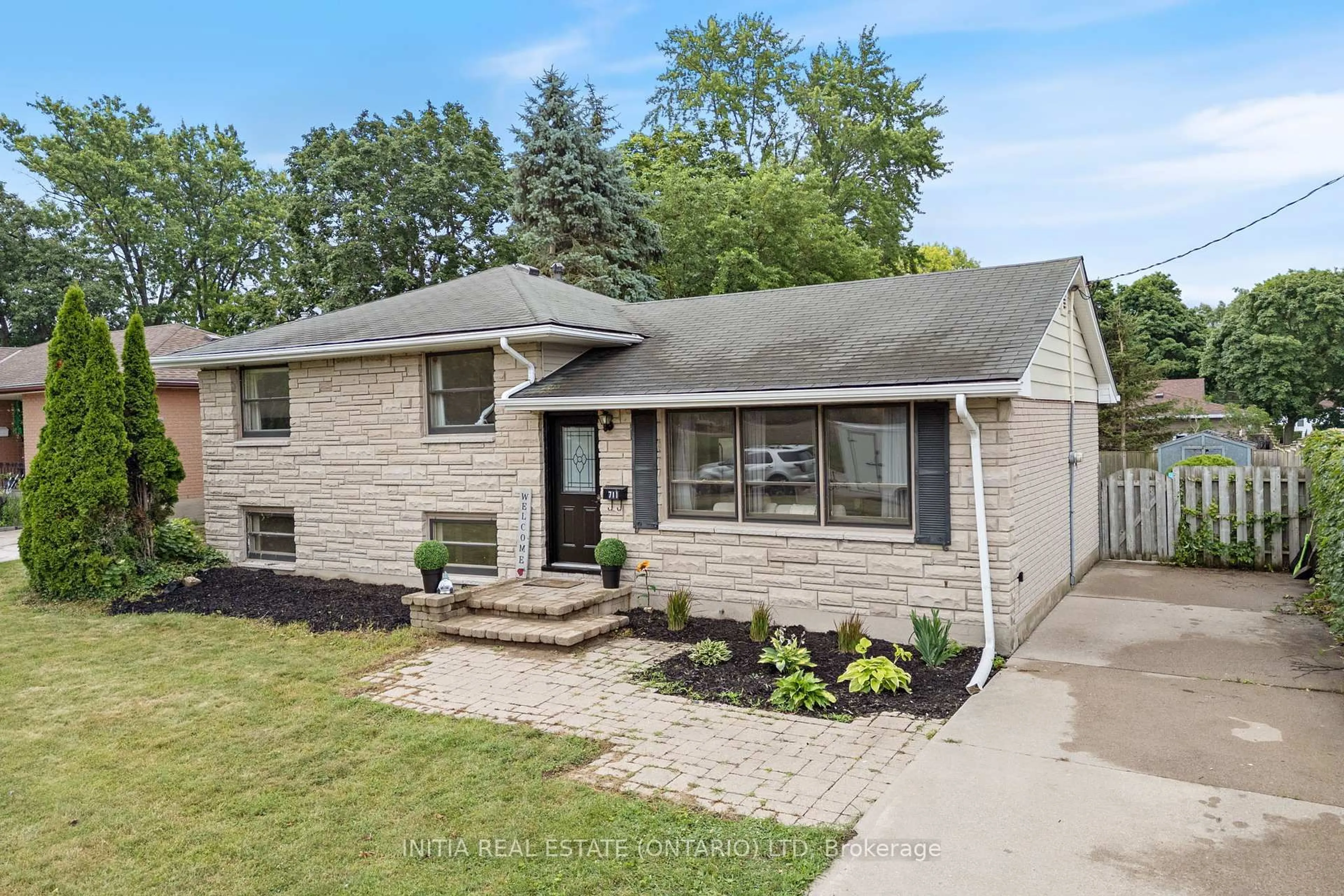 Home with brick exterior material, street for 711 Cathcart Blvd, Sarnia Ontario N7V 2N6