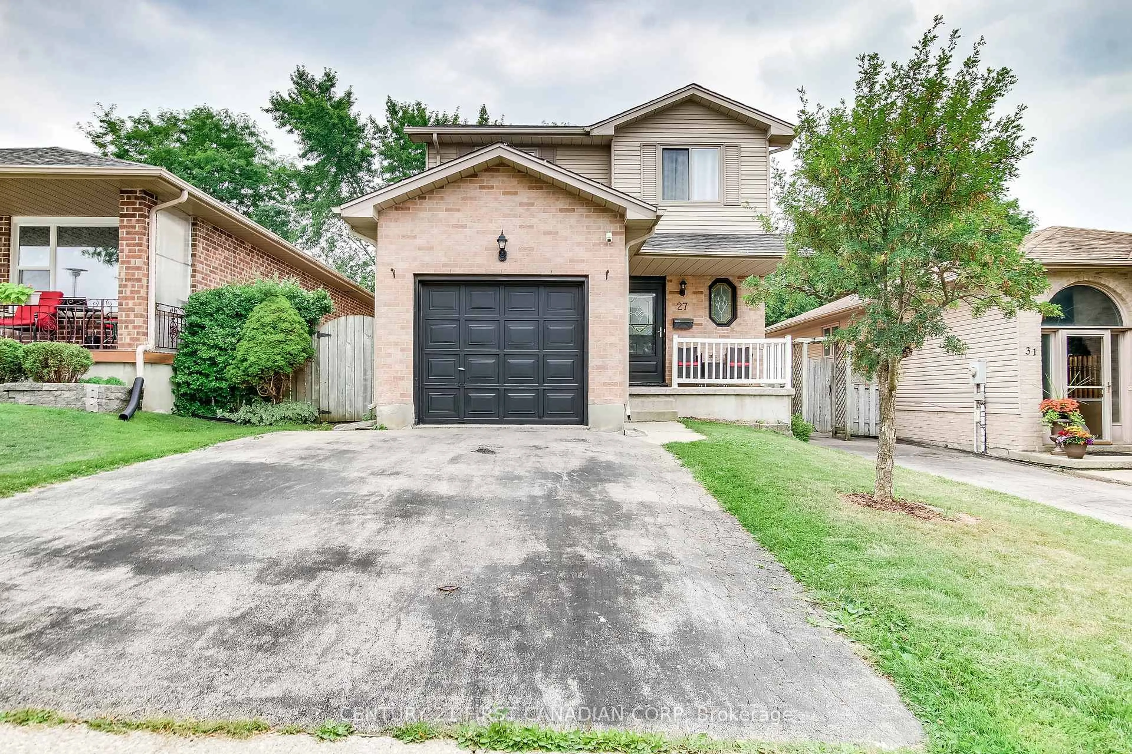 Home with brick exterior material, street for 27 Gerald Cres, London South Ontario N5Z 5A3