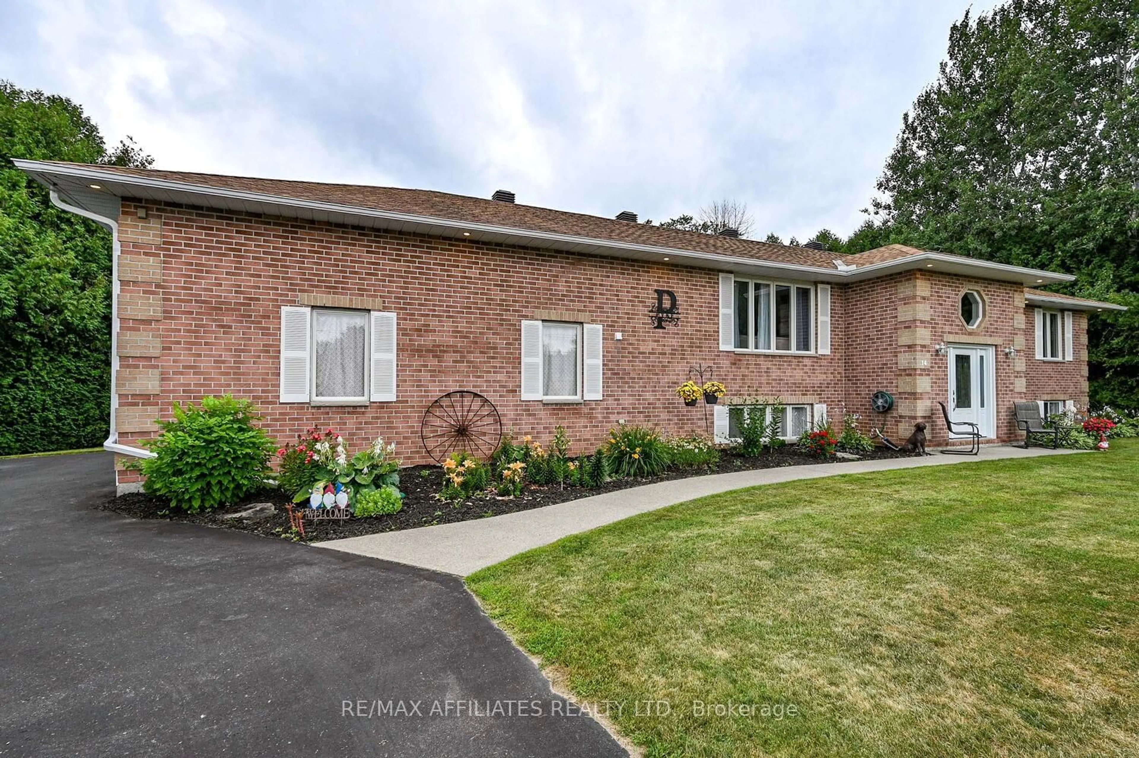 Home with brick exterior material, street for 14 South Point Dr, Rideau Lakes Ontario K7A 4S5