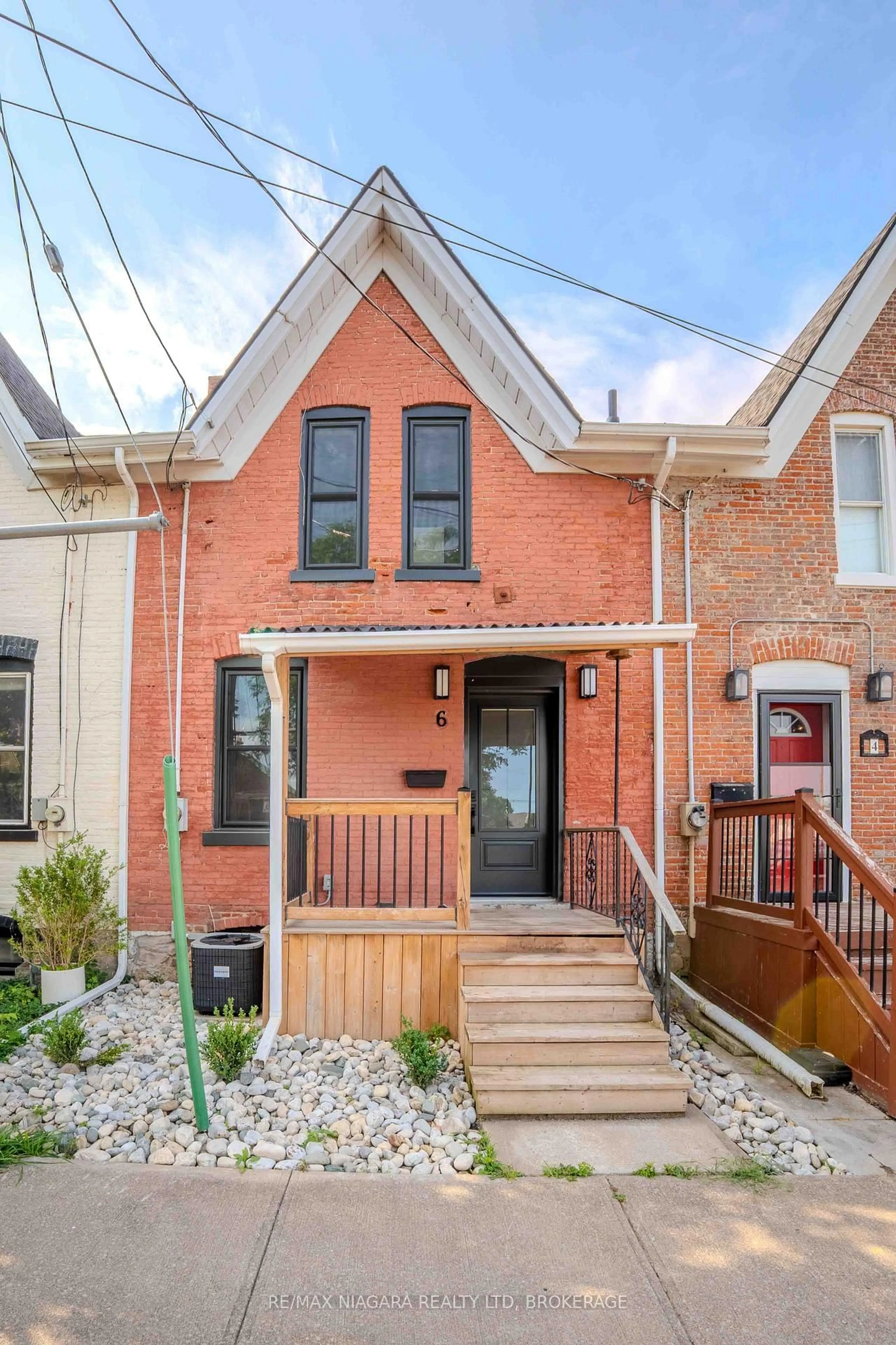 Home with brick exterior material, street for 6 Almond St, St. Catharines Ontario L2T 1E7