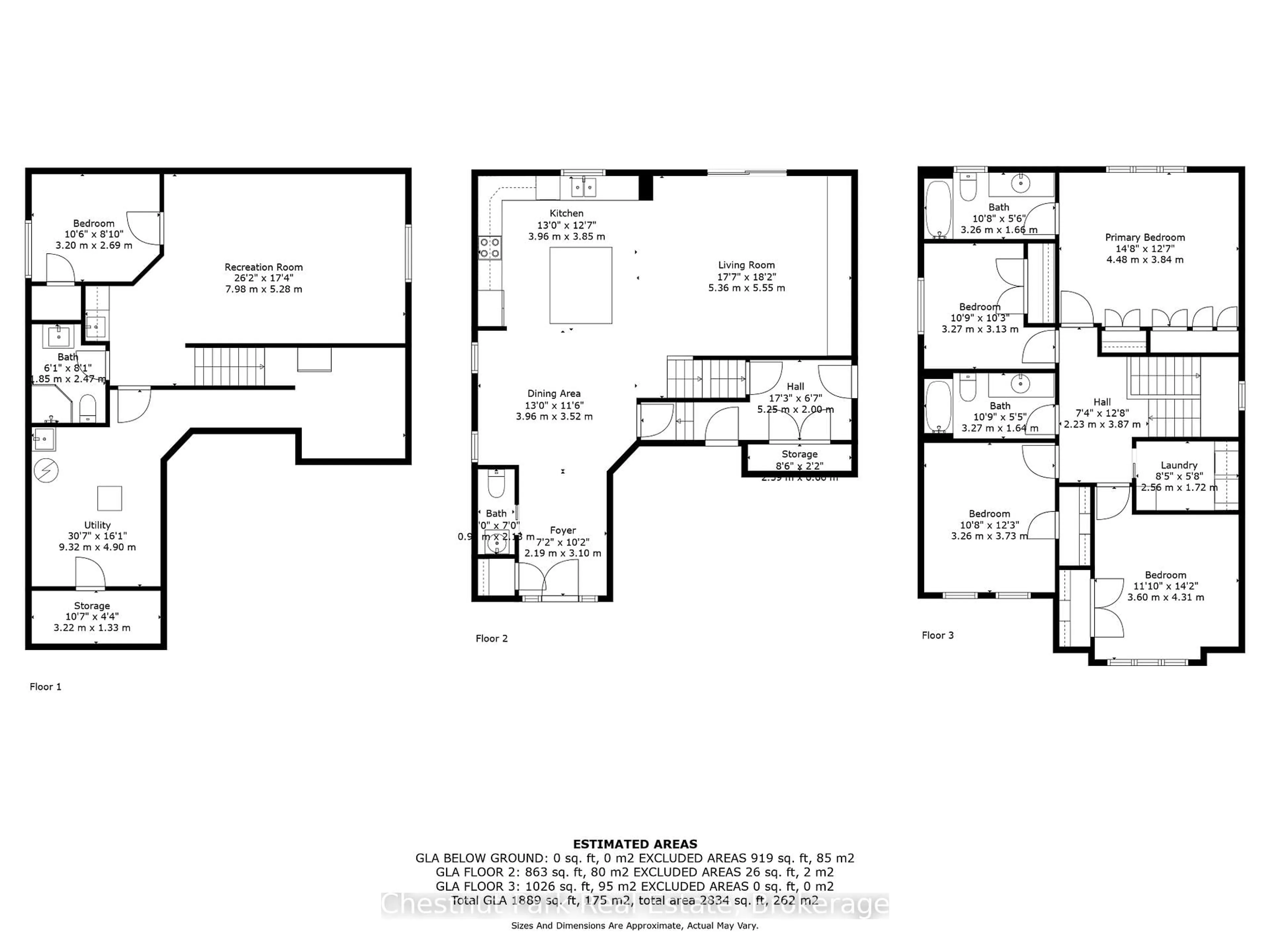 Floor plan for 76 Selkirk Dr, Huntsville Ontario P1H 0C6
