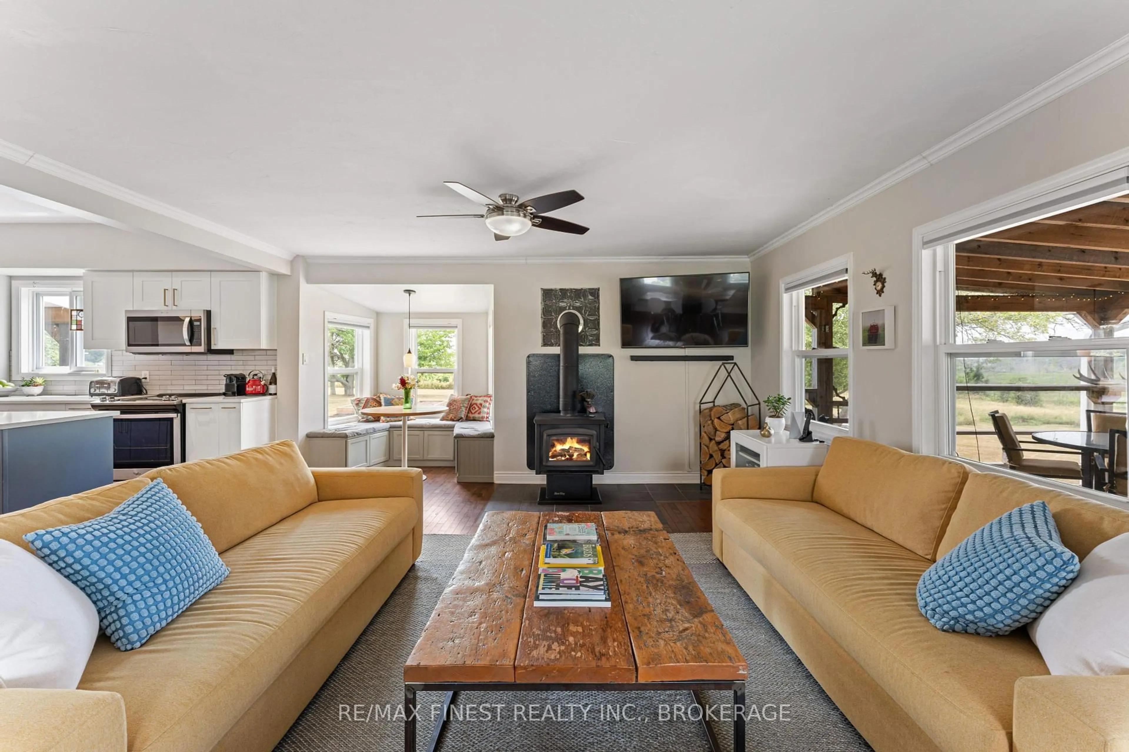 Living room with furniture, unknown for 972 Danforth Rd, Prince Edward County Ontario K0K 2J0
