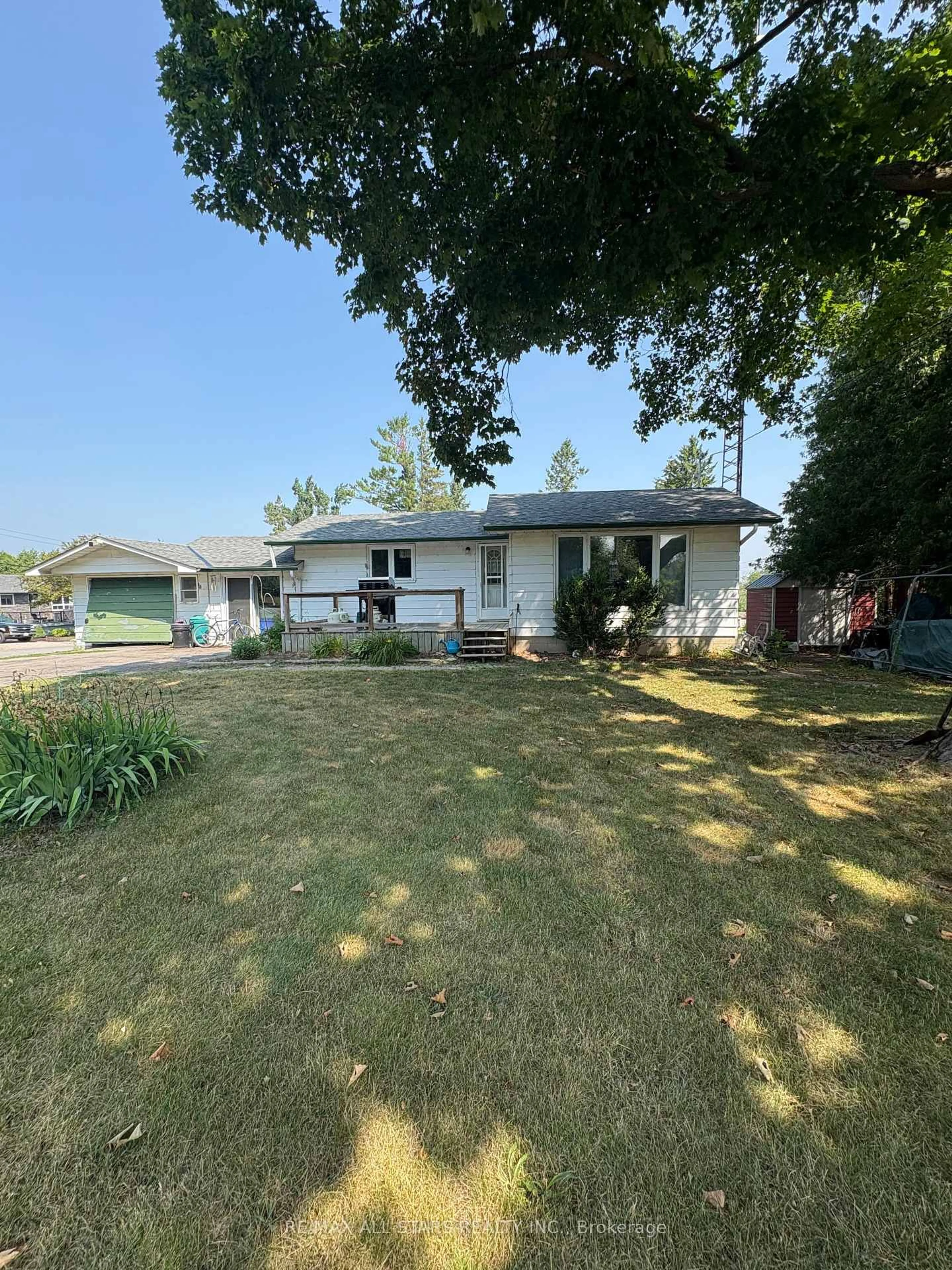 A pic from outside/outdoor area/front of a property/back of a property/a pic from drone, street for 309 Kenrei Rd, Kawartha Lakes Ontario K9V 4R1