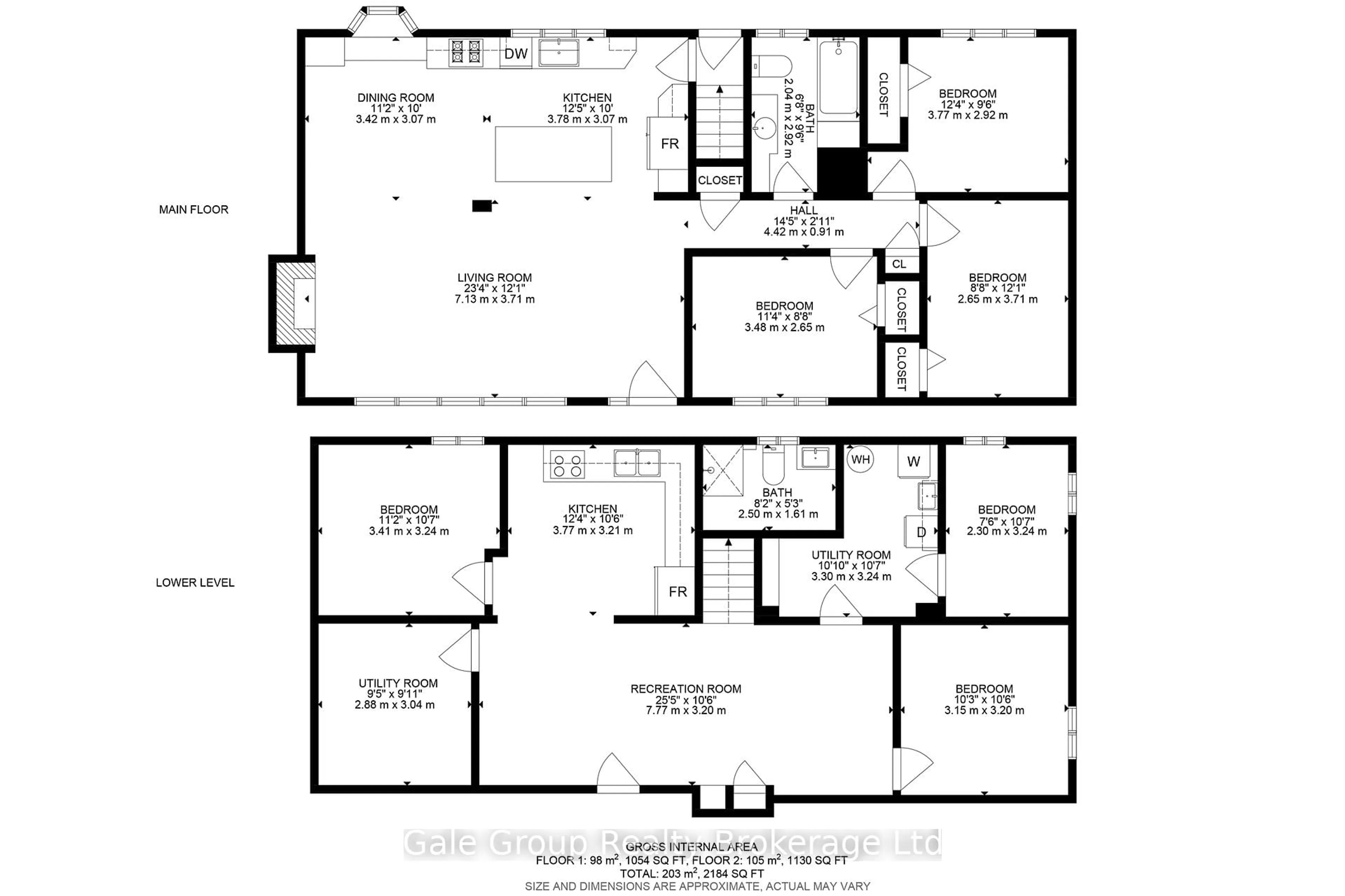 Floor plan for 15 Kelvin Crt, Hamilton Ontario L8E 1J2