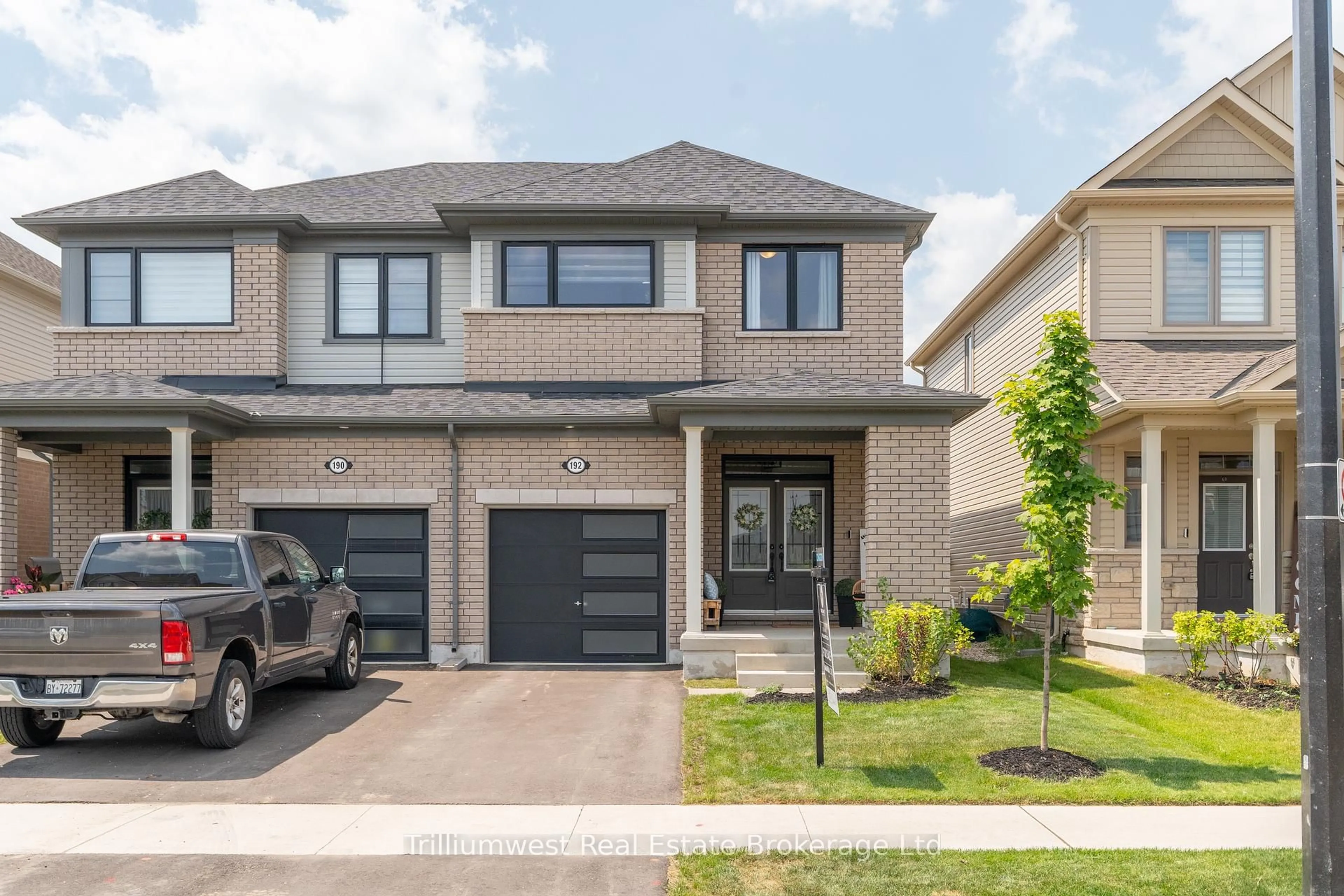Home with brick exterior material, street for 192 Elliot Ave, Centre Wellington Ontario N1M 0J5