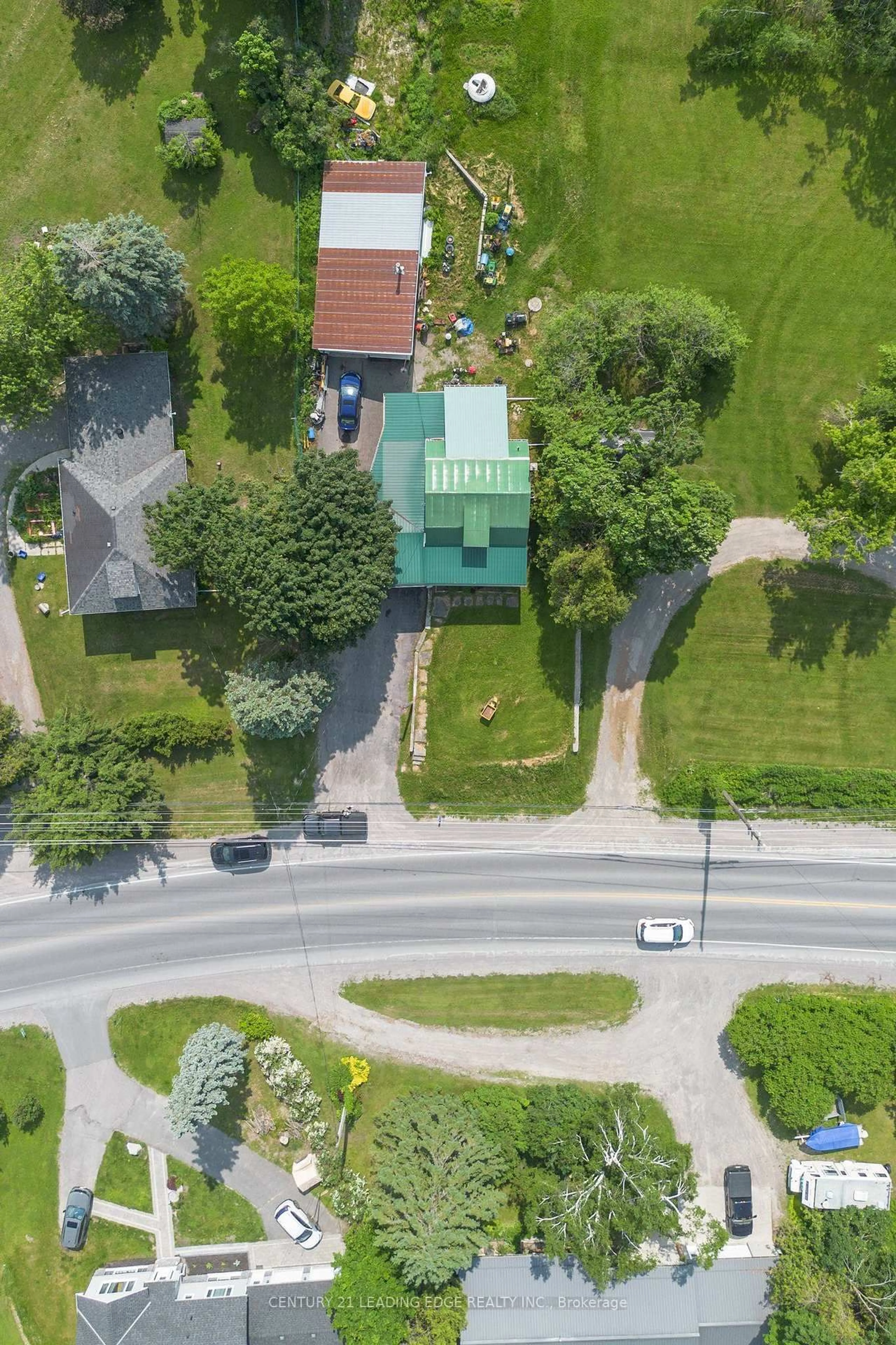 A pic from outside/outdoor area/front of a property/back of a property/a pic from drone, street for 3094 Lakefield Rd, Smith-Ennismore-Lakefield Ontario K9J 6X5