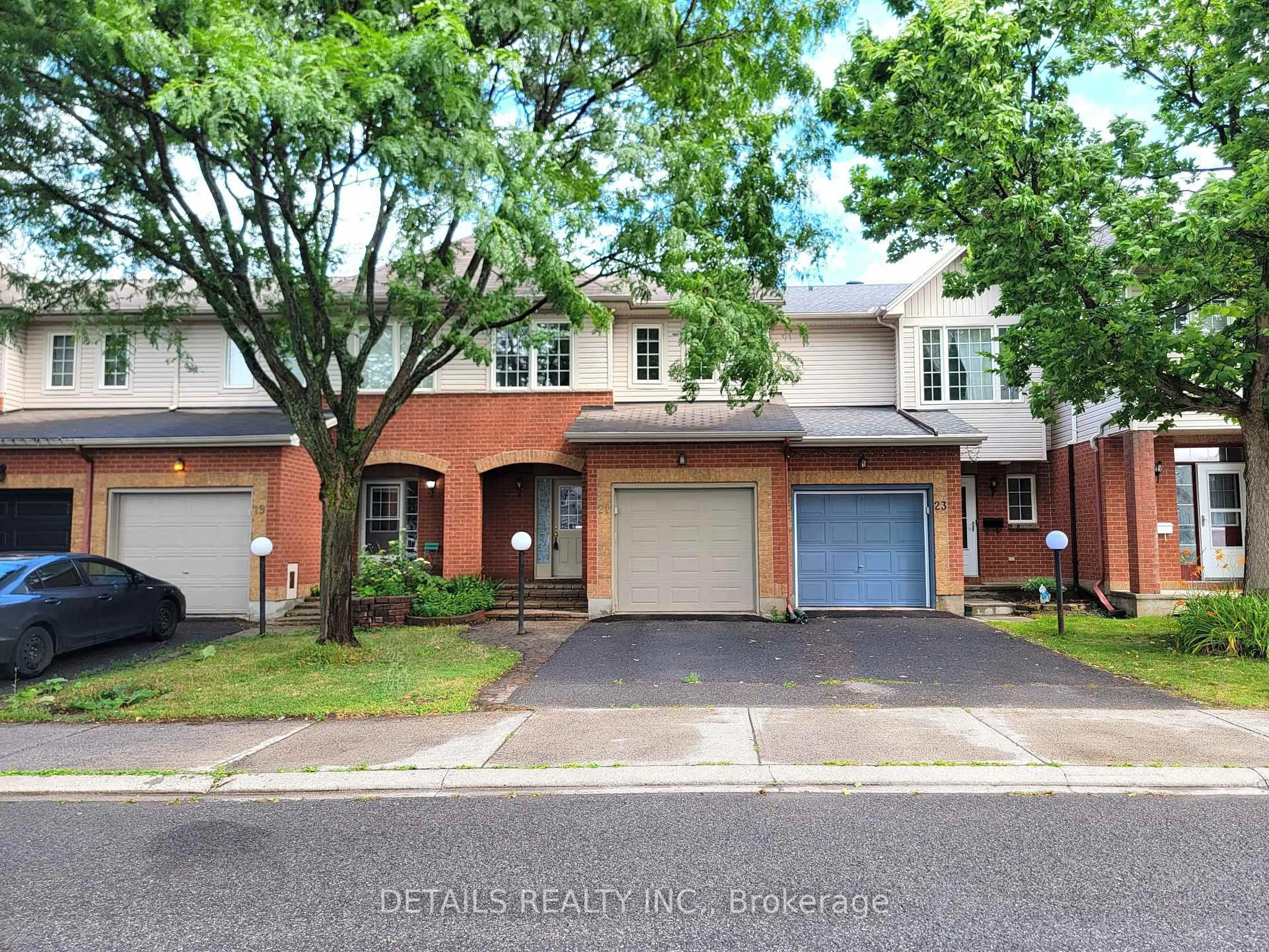 Home with brick exterior material, street for 21 UPNEY Dr, Ottawa Ontario K2J 5G7