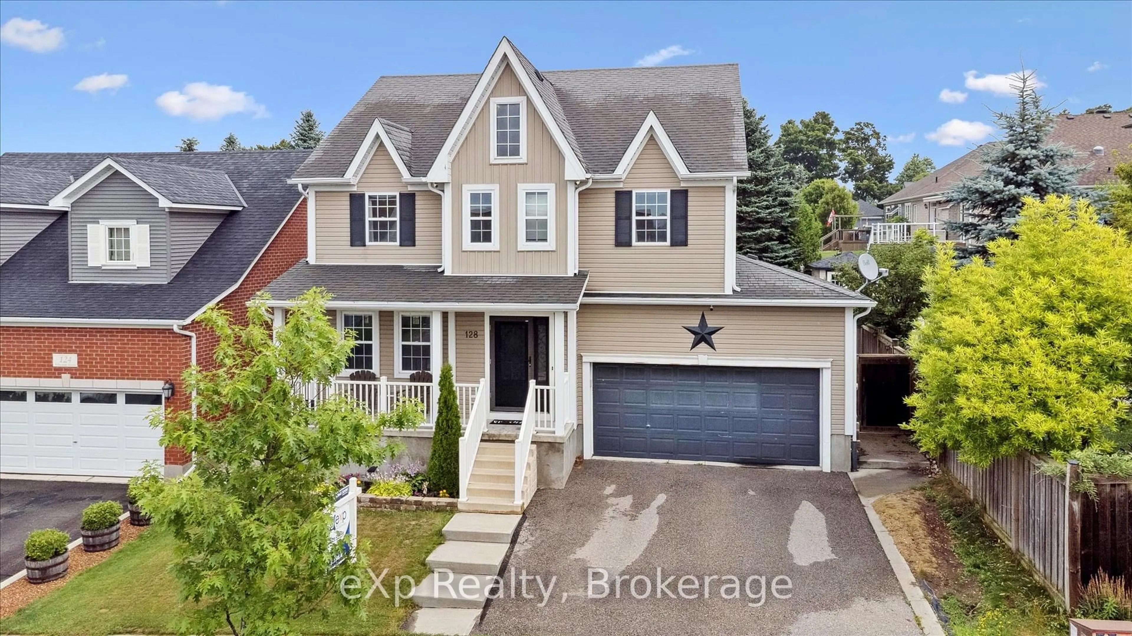 A pic from outside/outdoor area/front of a property/back of a property/a pic from drone, street for 128 Winston St, Guelph/Eramosa Ontario N0B 2K0