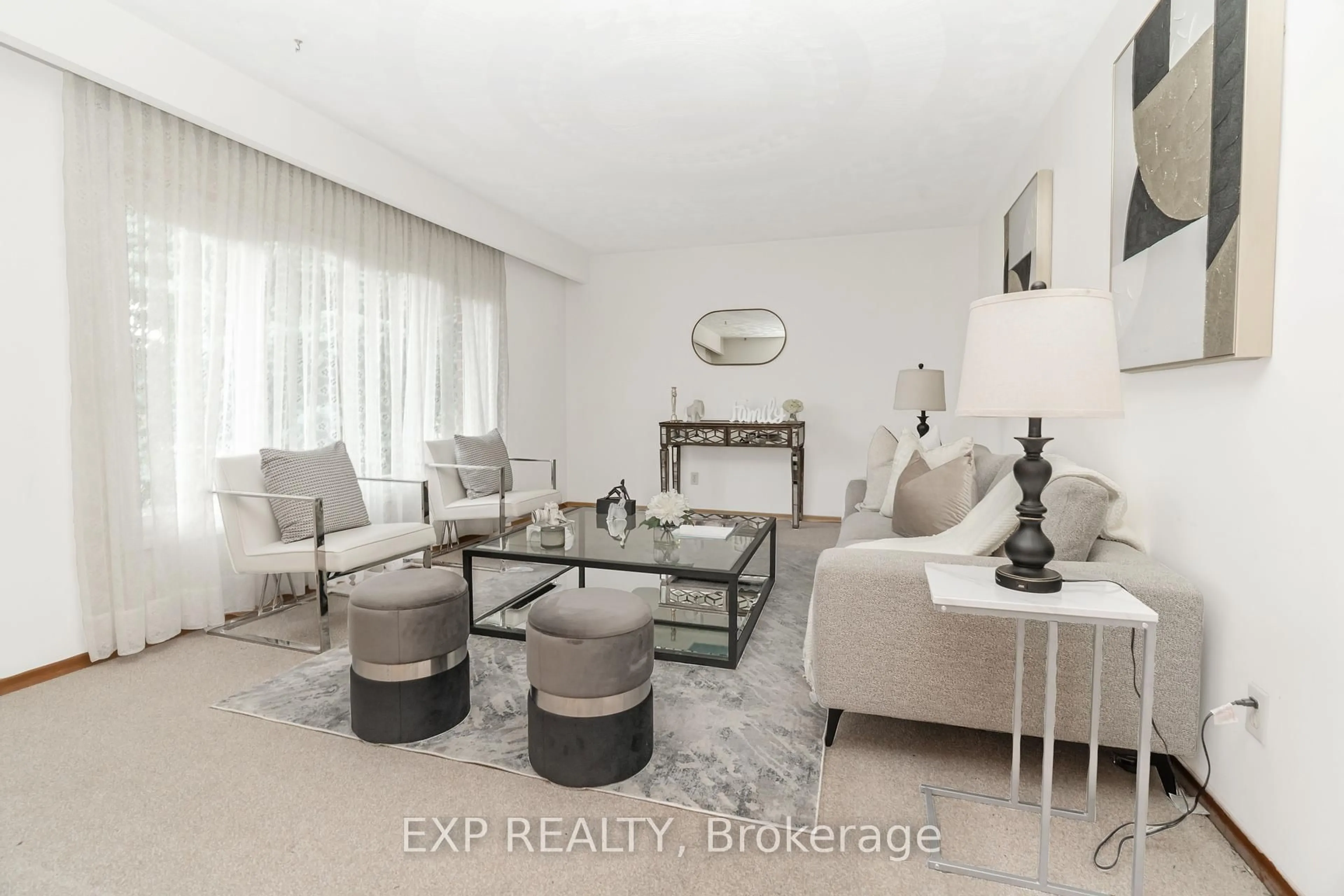 Living room with furniture, unknown for 131 Countryside Cres, Kitchener Ontario N2E 2S8