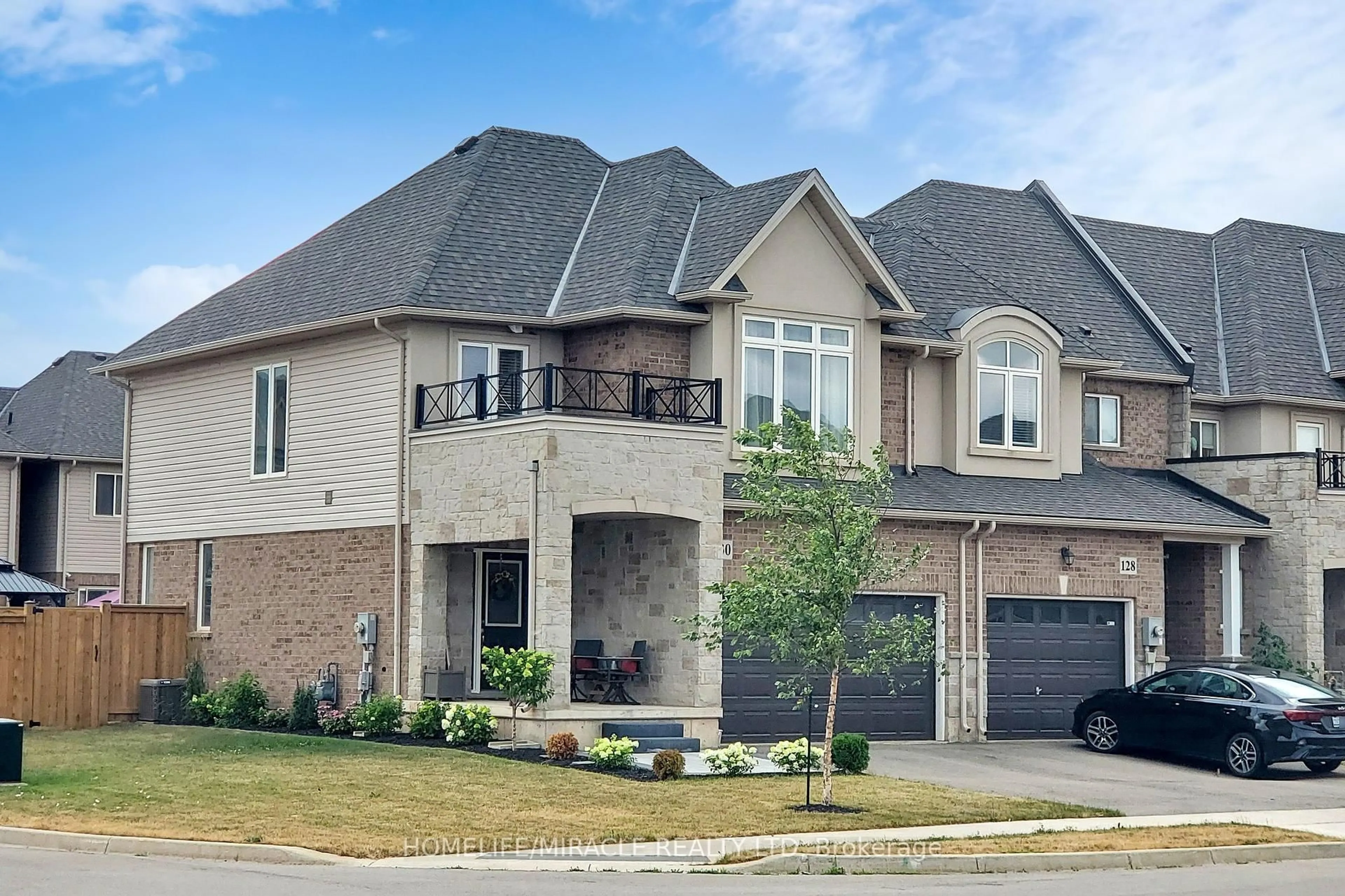 Home with brick exterior material, street for 130 Sonoma Lane, Hamilton Ontario L8E 0J9