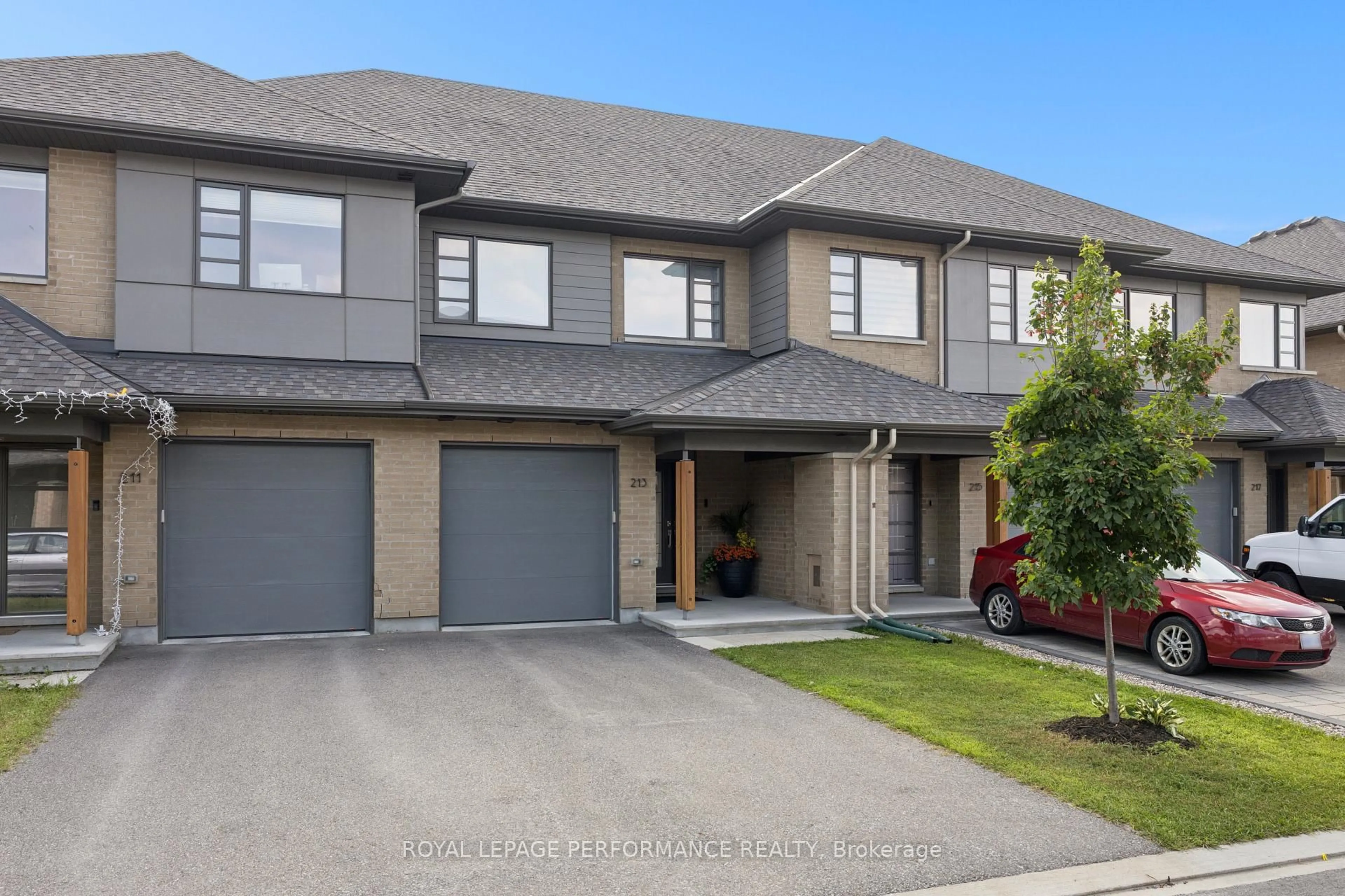Home with brick exterior material, street for 213 Pisces Terr, Ottawa Ontario K1T 0S8