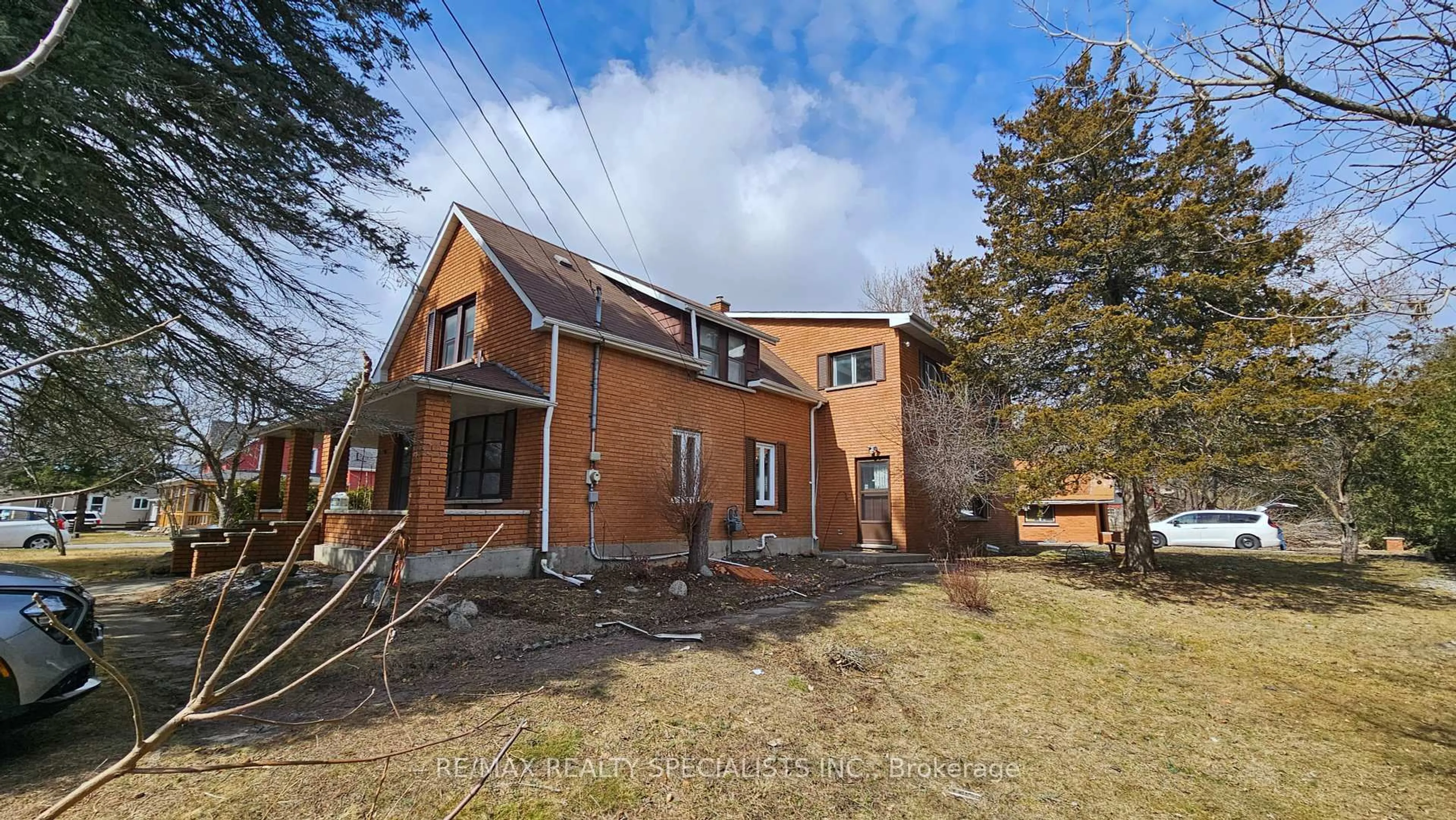 Home with brick exterior material, building for 18130 Telephone Rd, Ingleside Ontario K8V 5P4