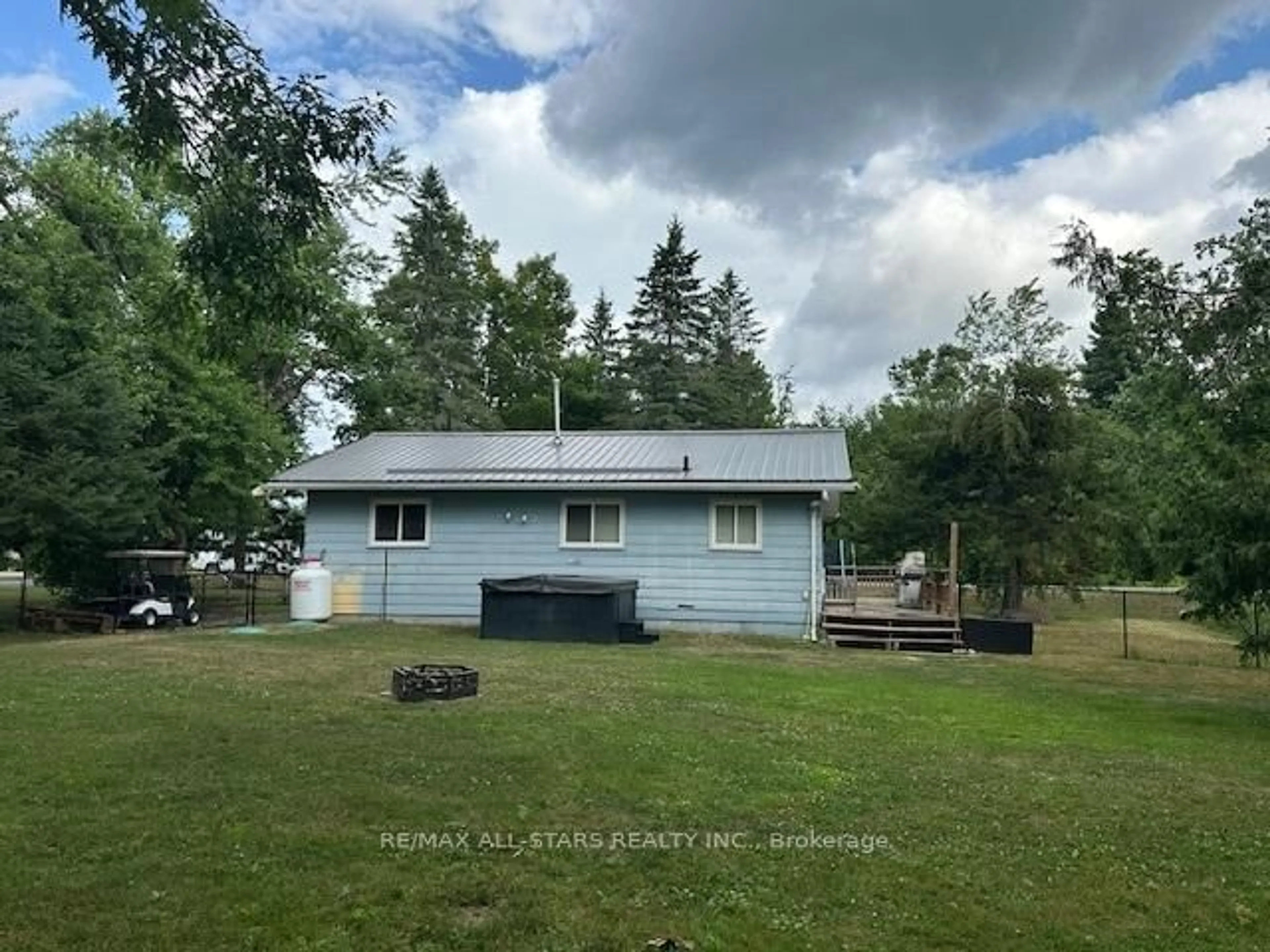 A pic from outside/outdoor area/front of a property/back of a property/a pic from drone, unknown for 160 Alpine Lake Rd, Trent Lakes Ontario K0M 1A0