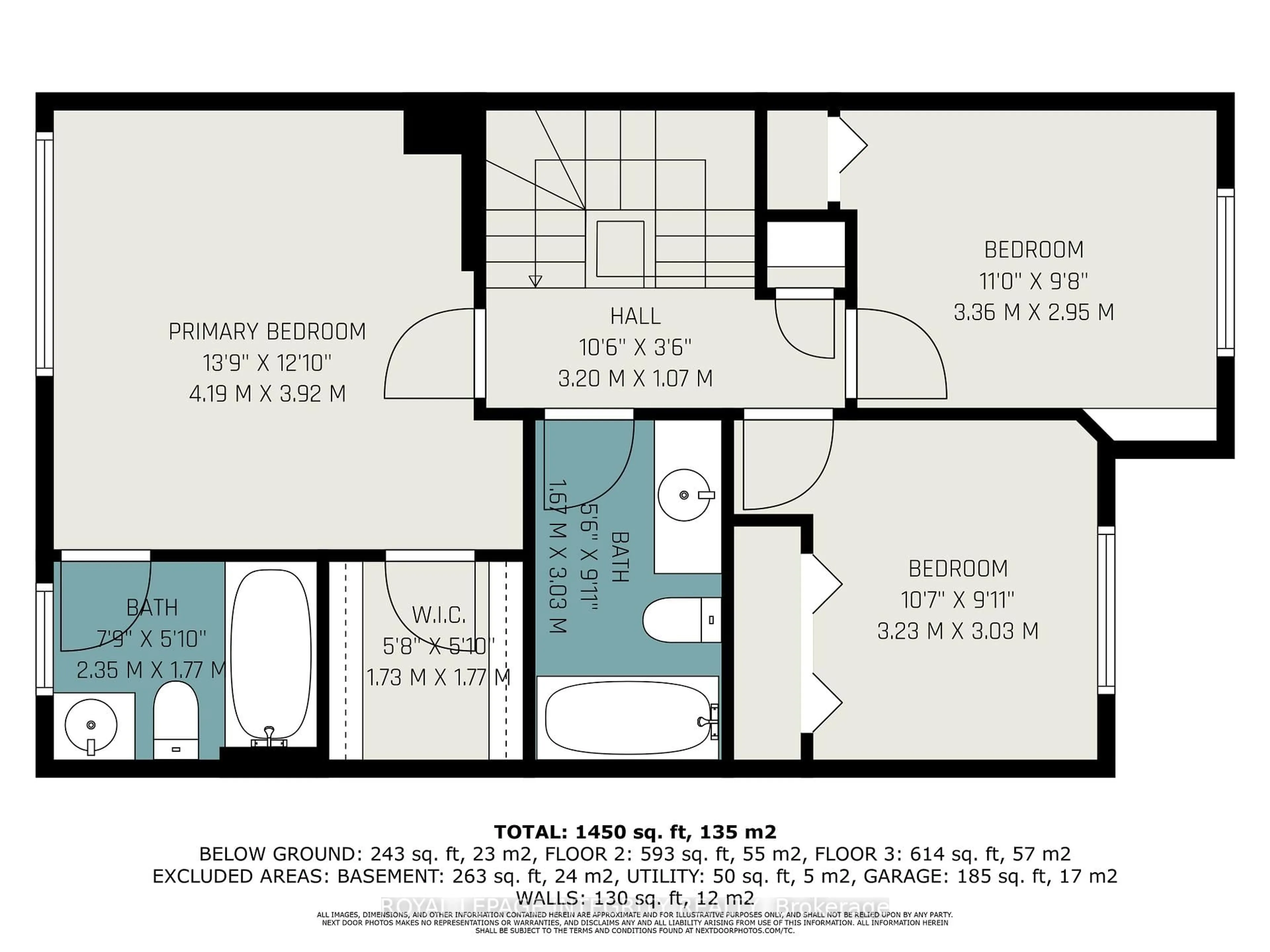 Floor plan for 141 Inverkip Ave, Ottawa Ontario K1T 4C3