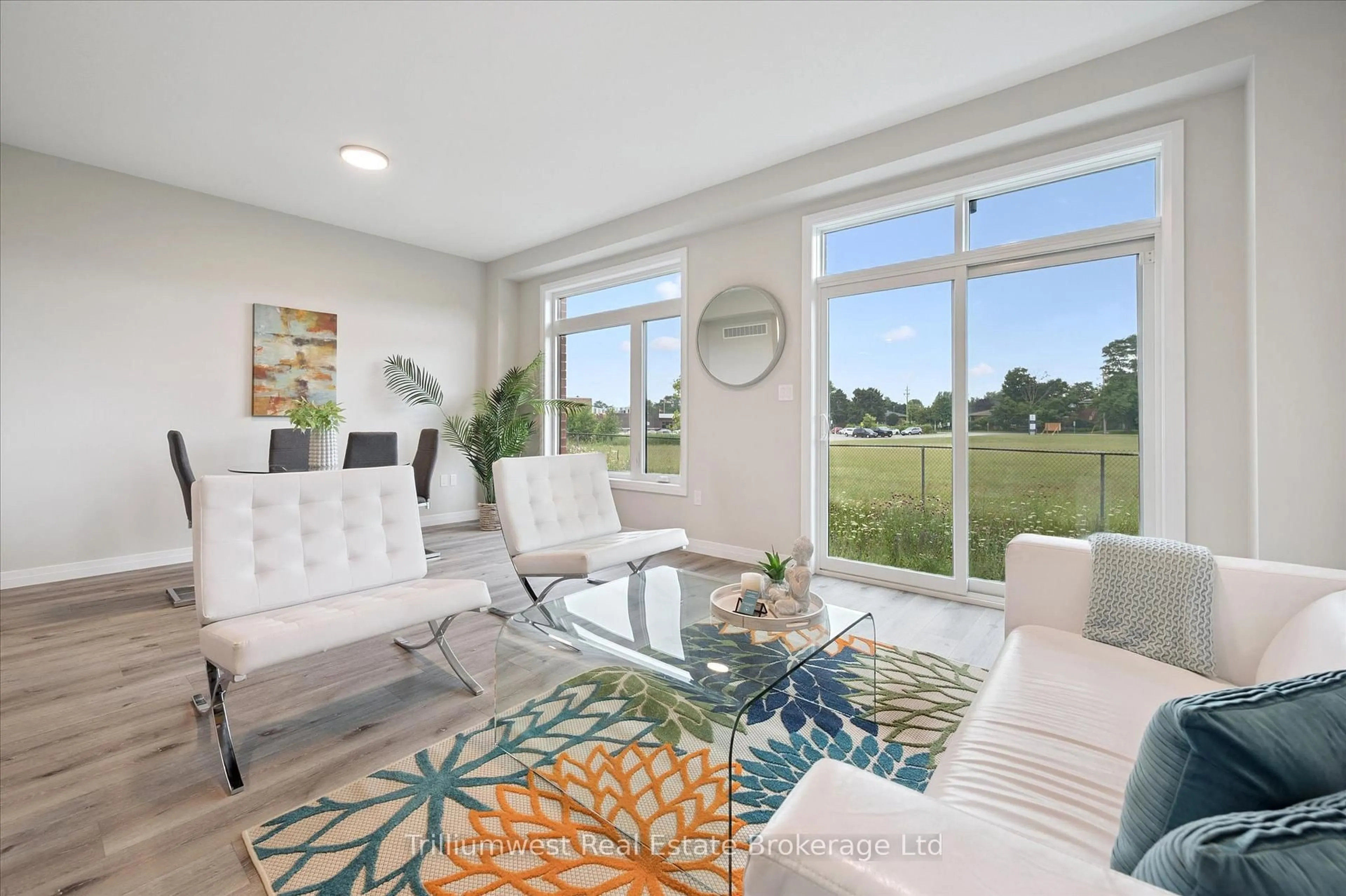 Living room with furniture, unknown for 60 Ayr Meadow Cres, North Dumfries Ontario N0B 1E0