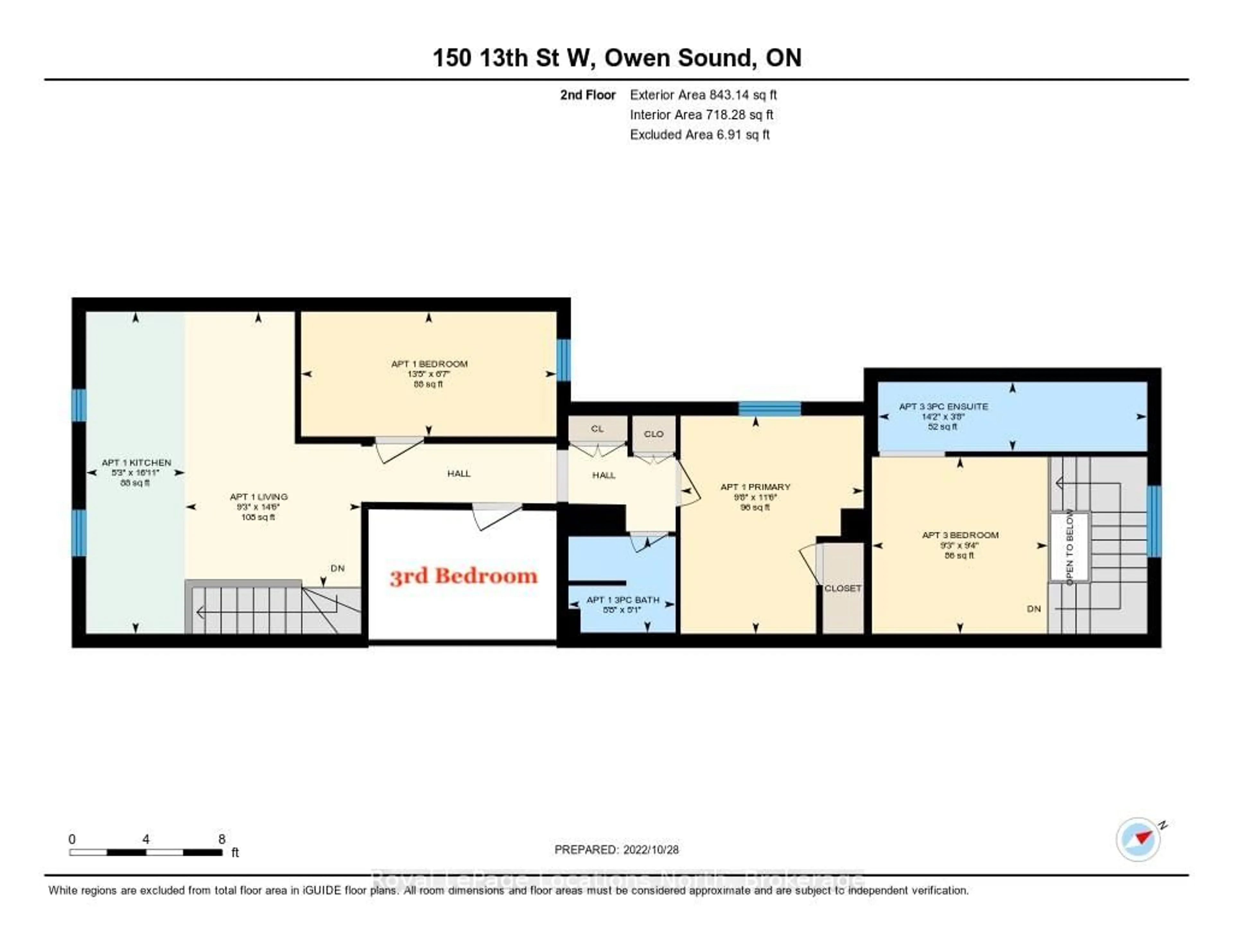 Floor plan for 150 13th St, Owen Sound Ontario N4K 3W4