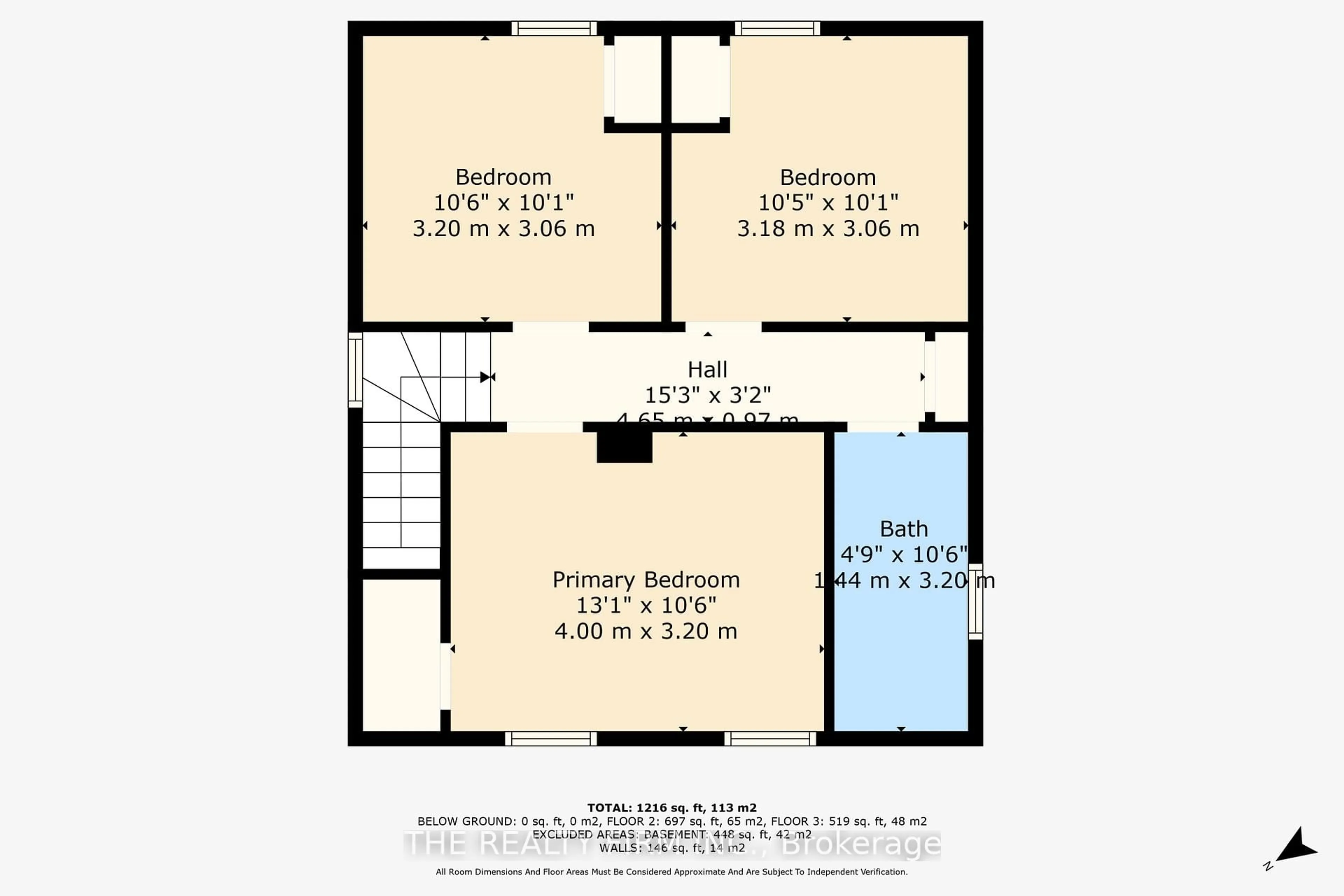 Floor plan for 261 Nelson St, Stratford Ontario N5A 2K5