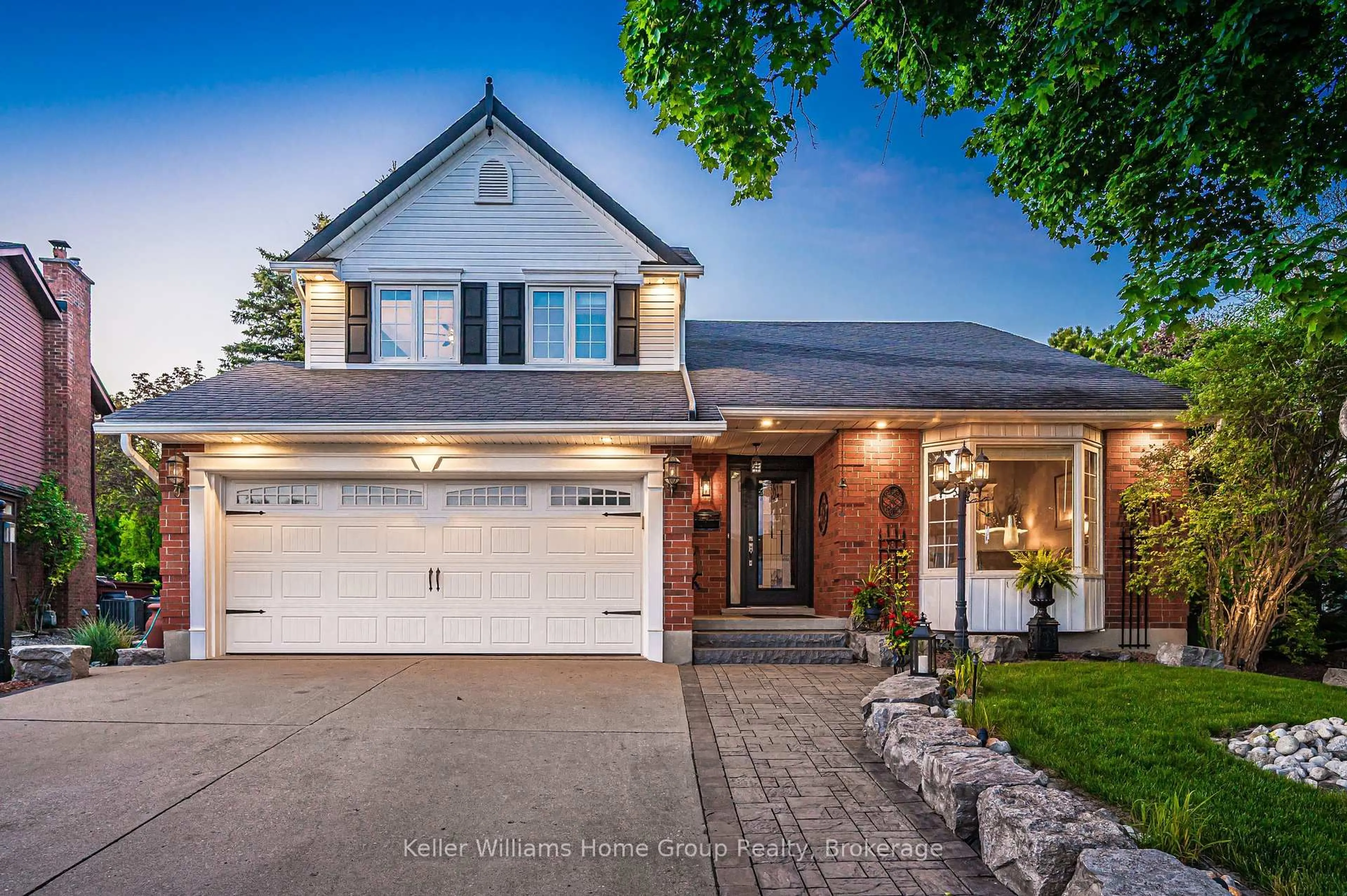 Home with brick exterior material, street for 111 Woodborough Rd, Guelph Ontario N1G 3L7