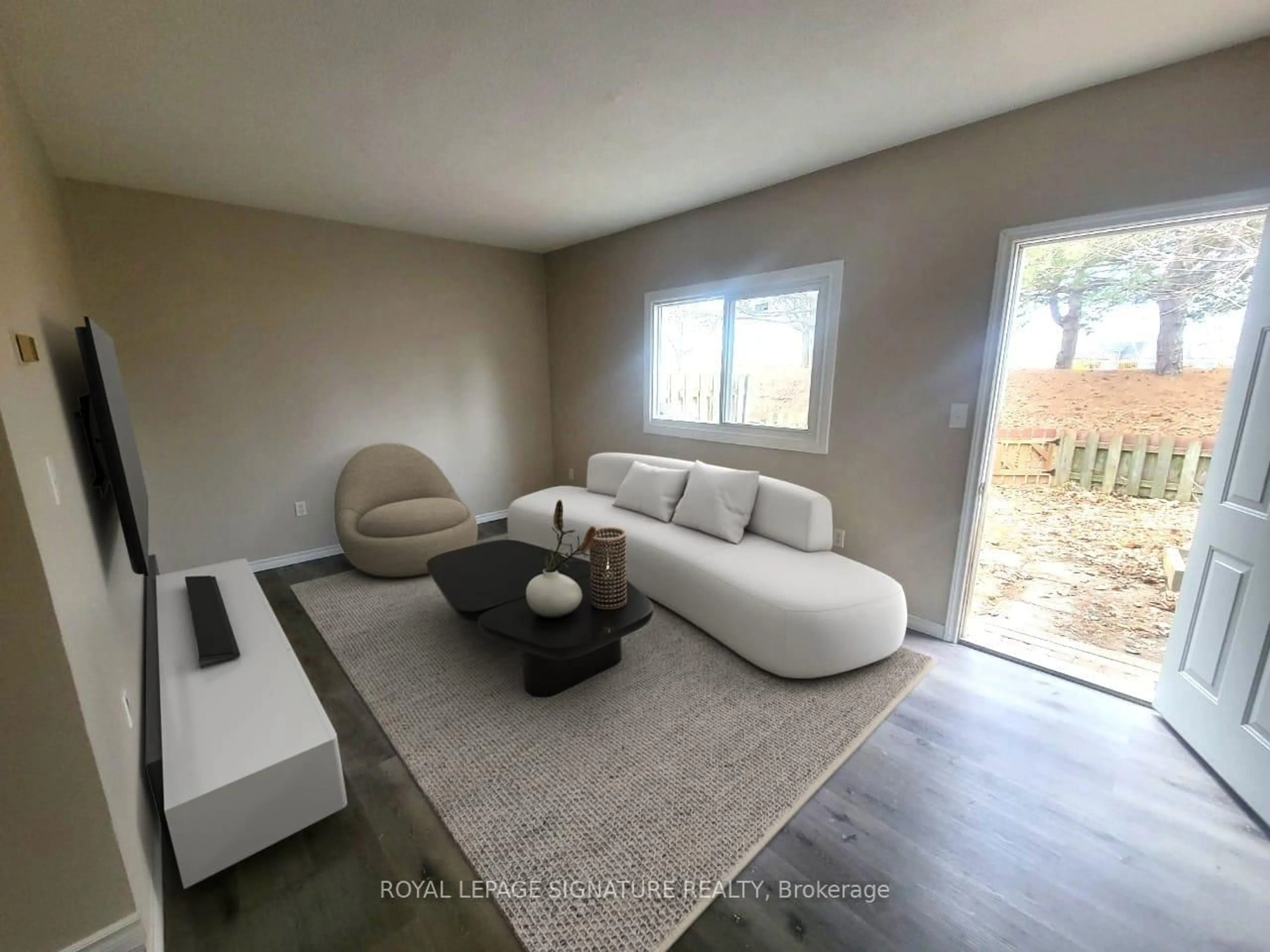 Living room with furniture, unknown for 195 Denistoun St #174, Welland Ontario L3C 5G2